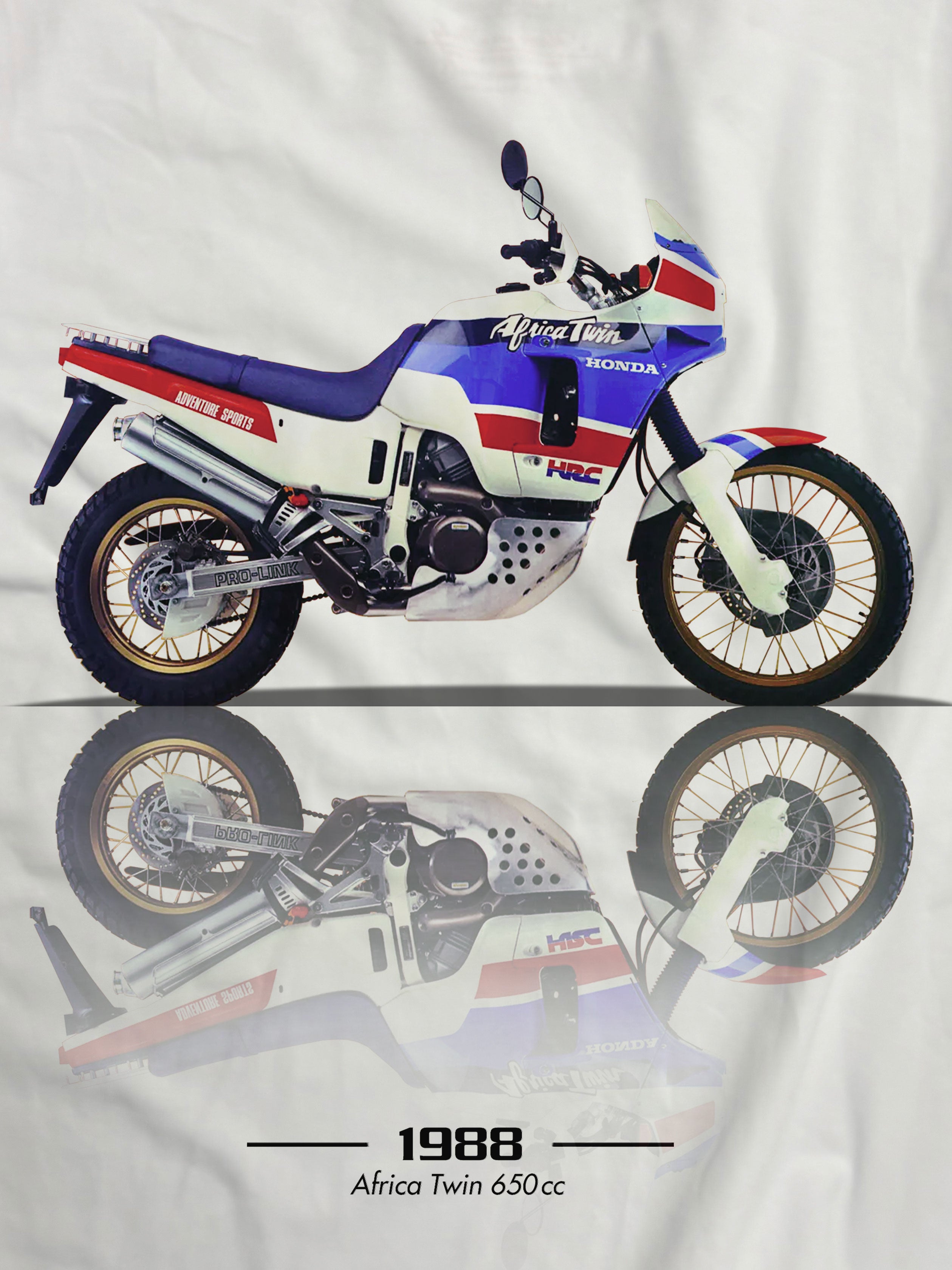 T-shirt manica corta Africa Twin 650