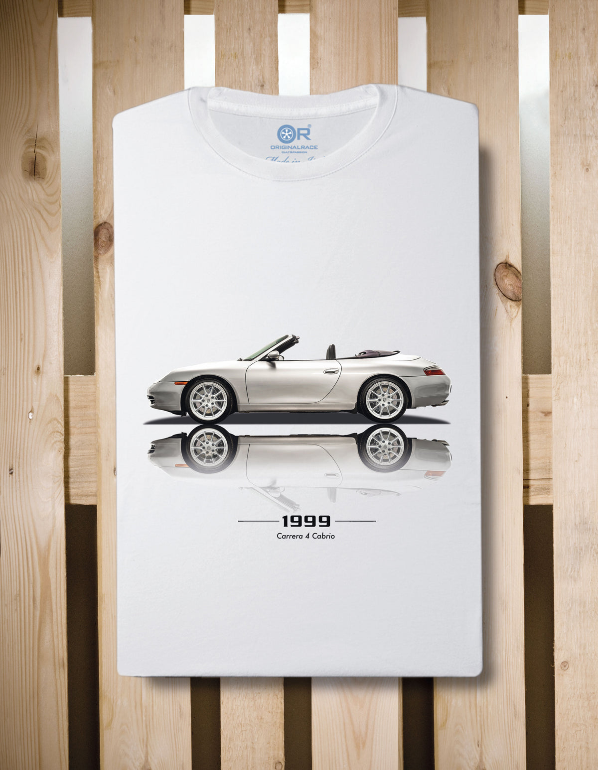 T-shirt manica corta Carrera 4 Cabrio 1999