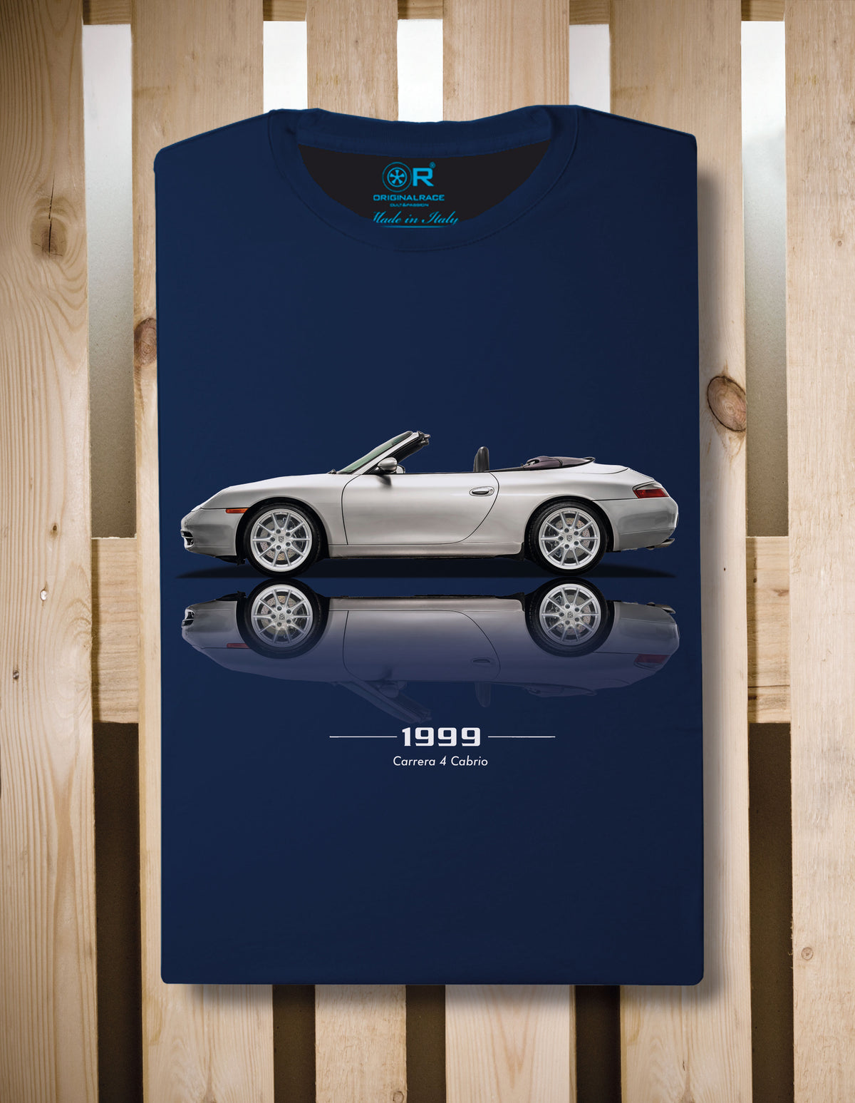 T-shirt manica corta Carrera 4 Cabrio 1999