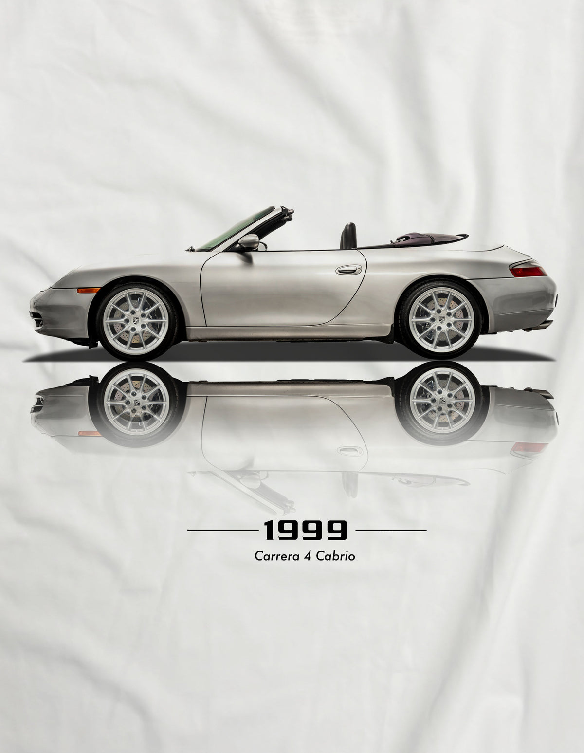 T-shirt manica corta Carrera 4 Cabrio 1999