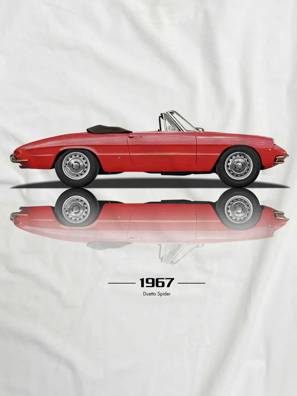 T-shirt manica corta Alfa Duetto Spyder