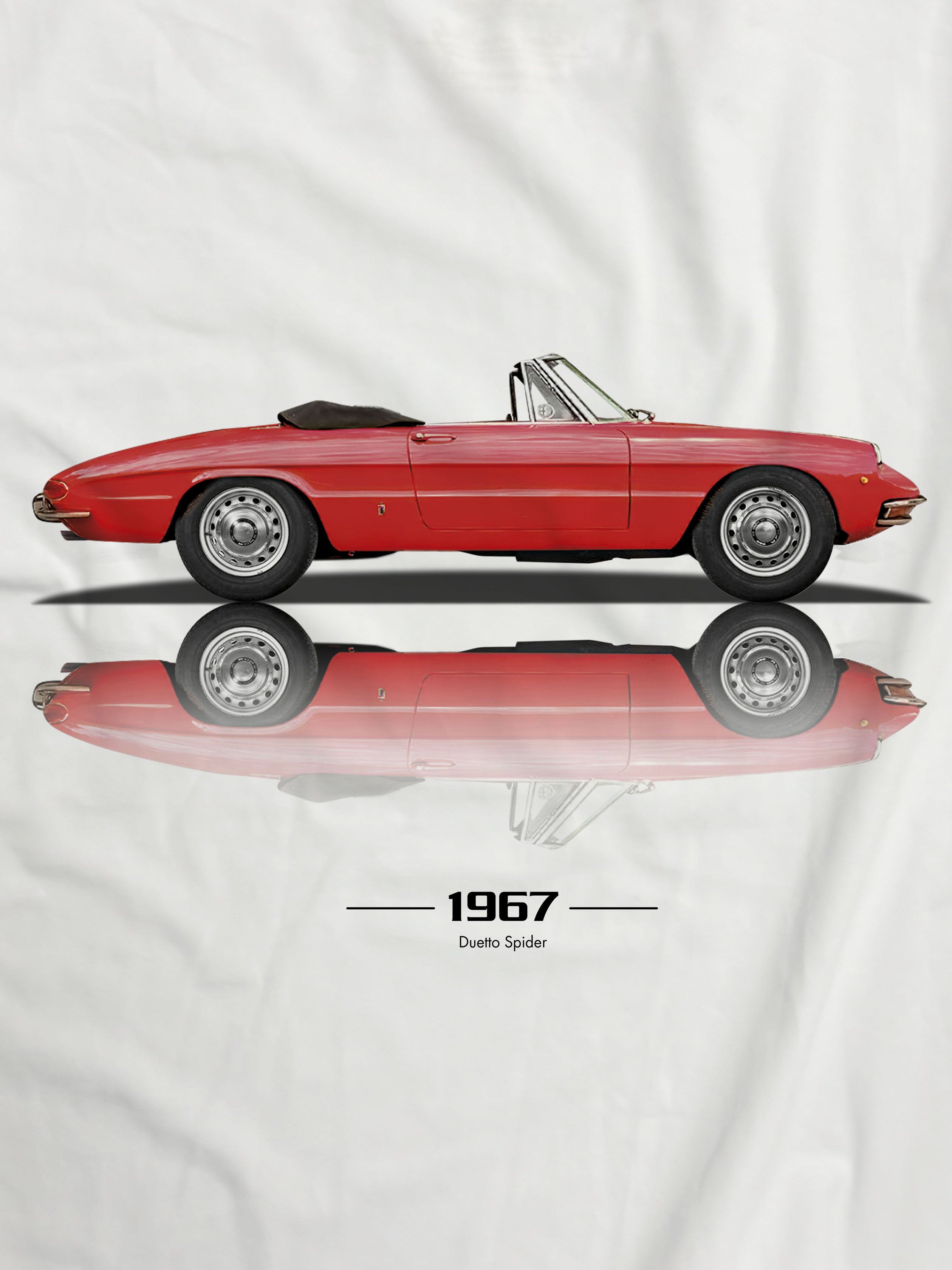 T-shirt manica corta Alfa Duetto Spyder