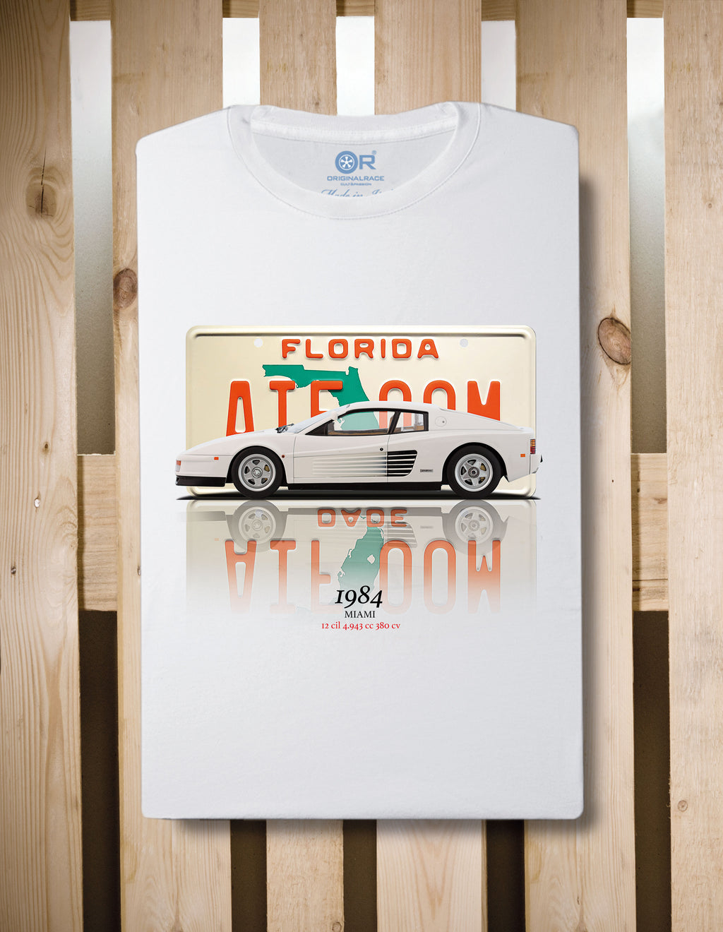 T-shirt manica corta Miami Vice