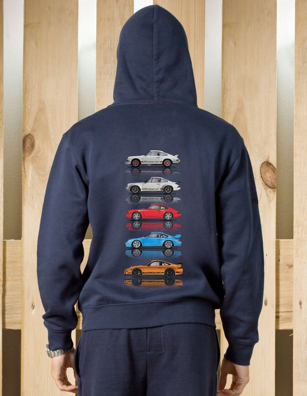 Felpa zip cappuccio 0135