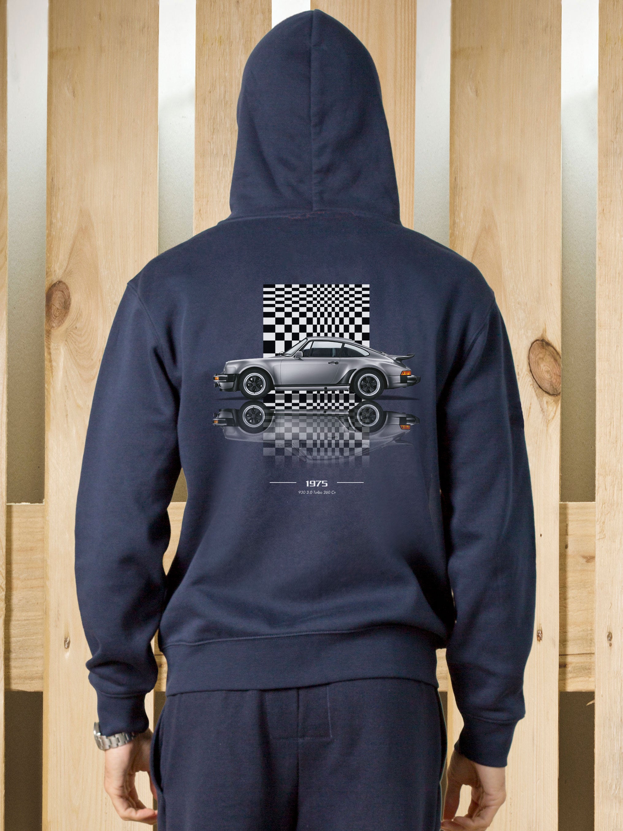 Felpa zip cappuccio 3.0 Turbo Pascha