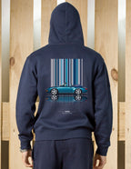 Felpa zip cappuccio 993 S4 Cabrio Texture