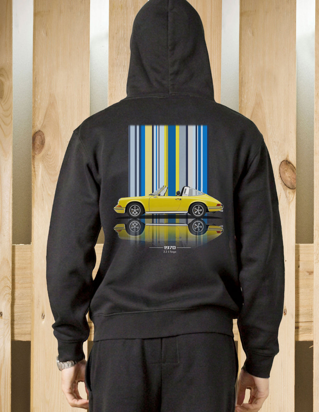 Felpa zip cappuccio 2.2 S Targa Texture