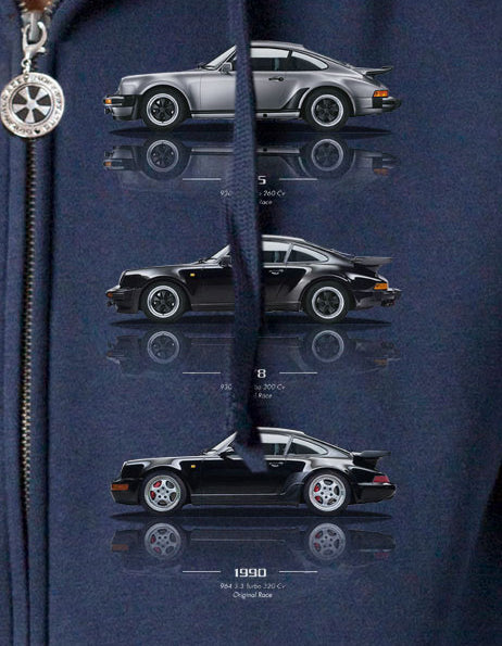 Felpa zip cappuccio 3.0 3.3 Turbo