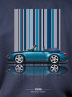 Felpa zip cappuccio 993 S4 Cabrio Texture