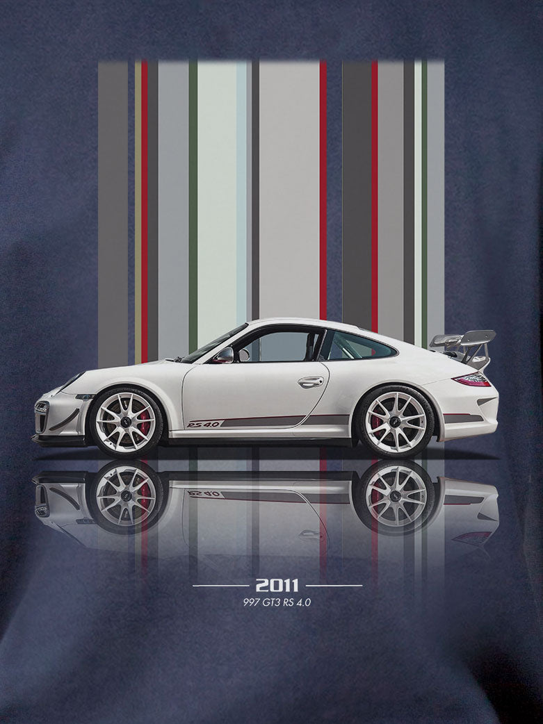 Felpa zip cappuccio 997 GT3 RS4 Texture