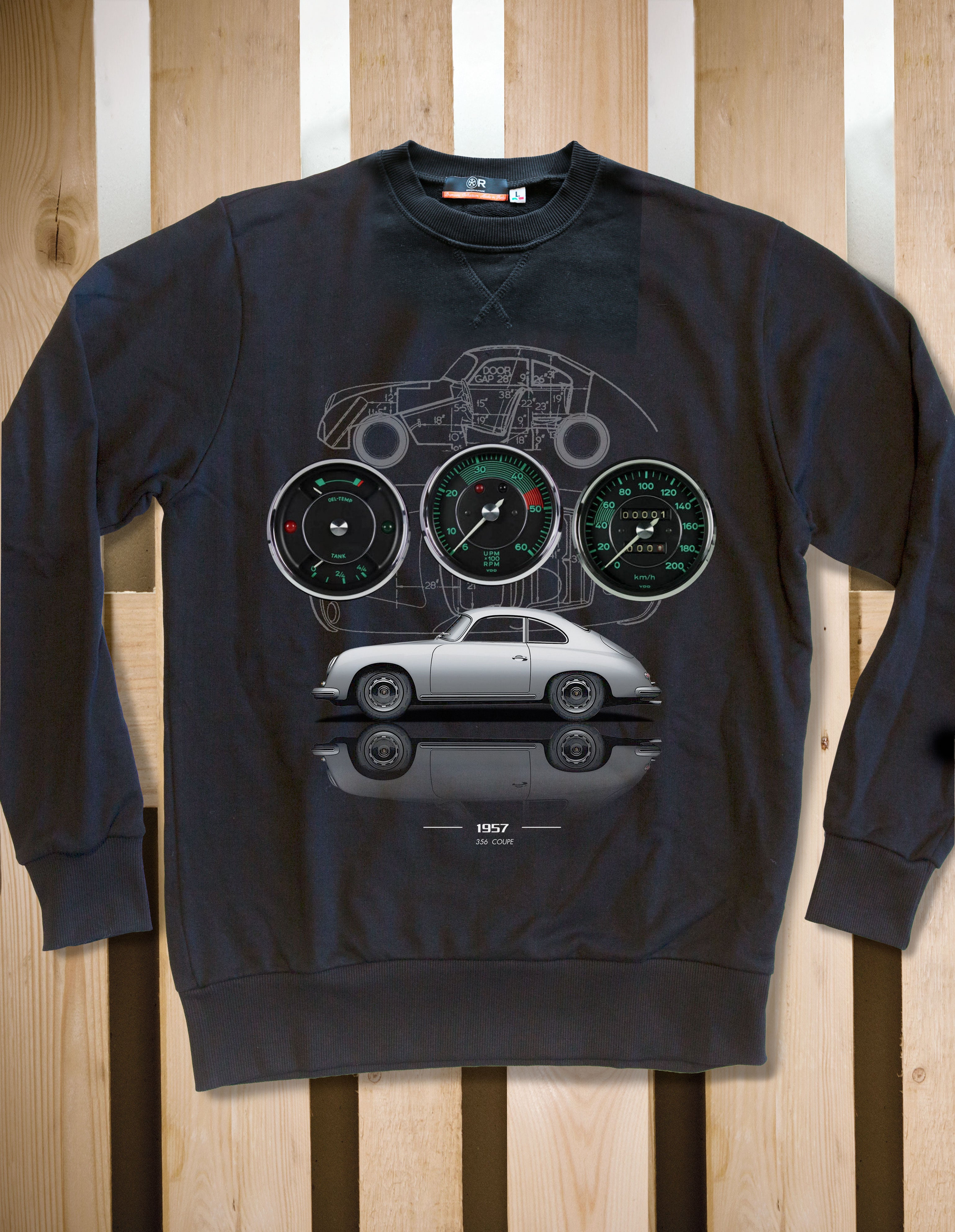 Felpa girocollo 356 57