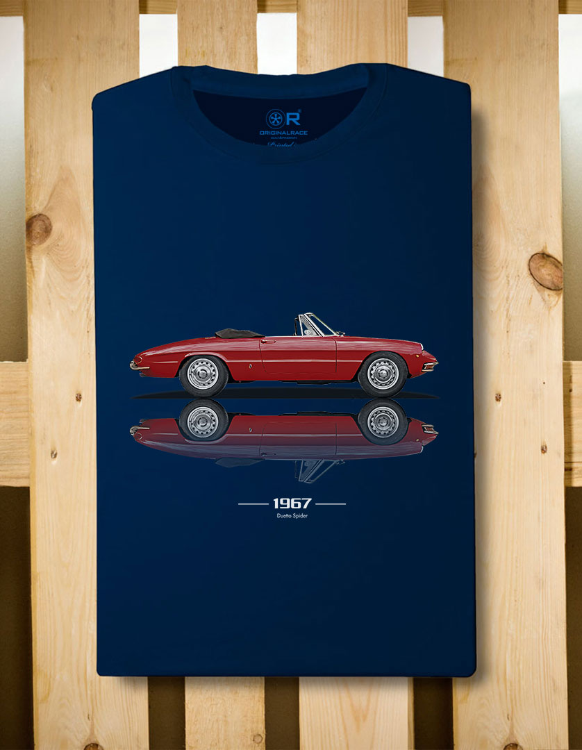 T-shirt manica corta Alfa Duetto Spyder