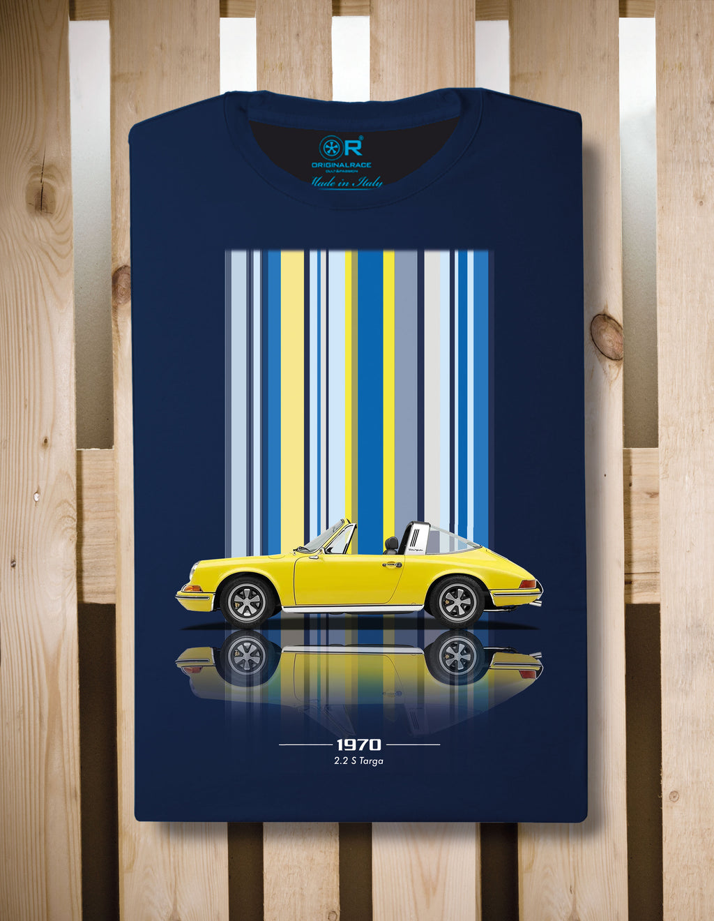 T-shirt manica corta 2.2S Targa Texture
