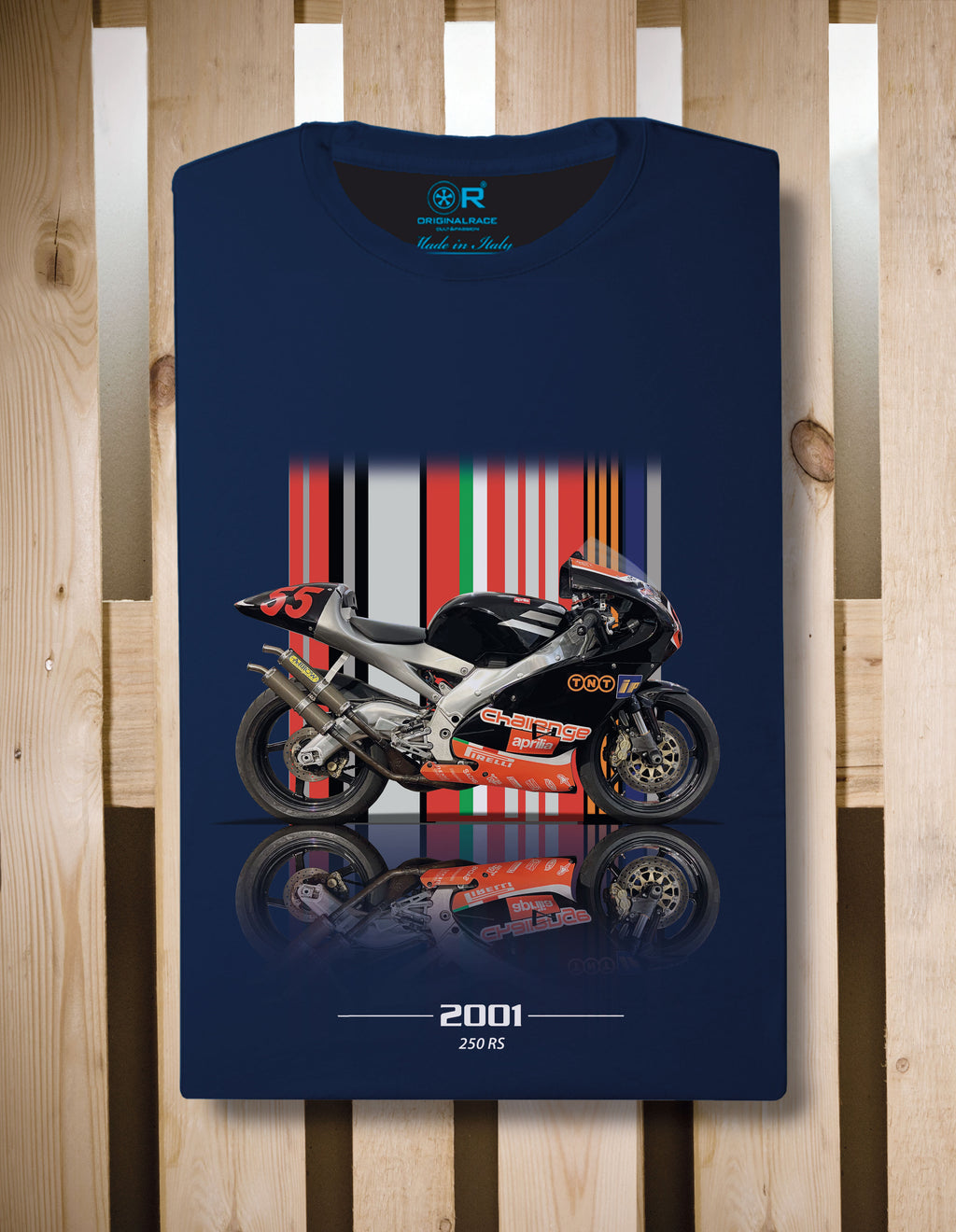 T-shirt manica corta 250 RS Challenge Texture