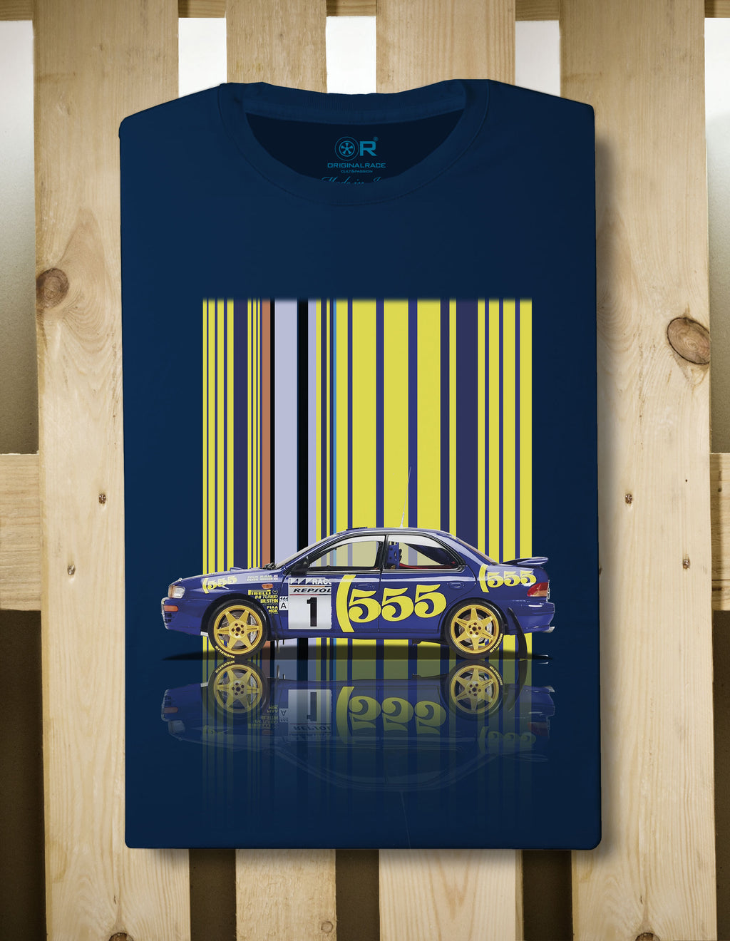 T-shirt manica corta 555 RACC TEXTURE