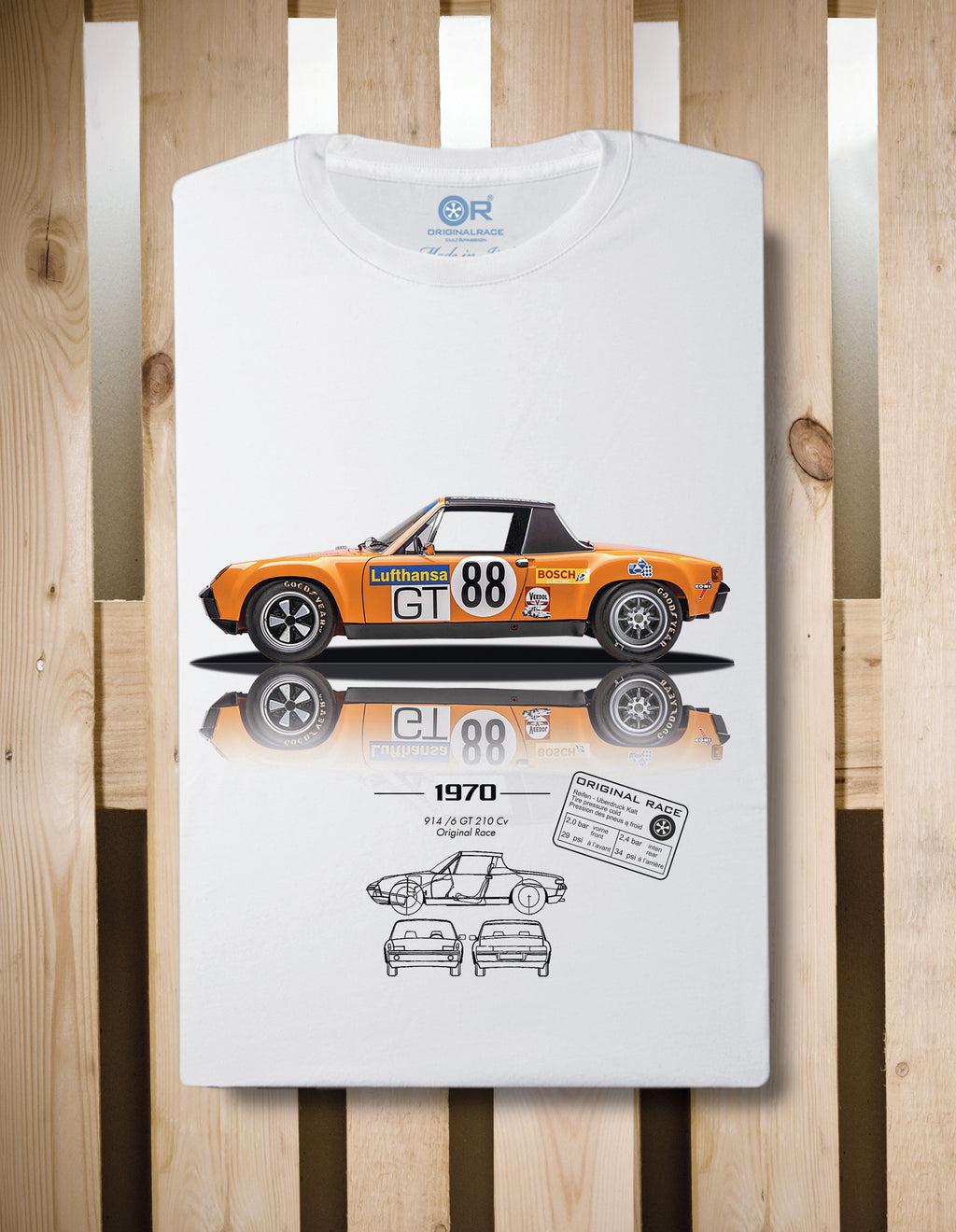 T-shirt manica corta 914 GT/6 OR