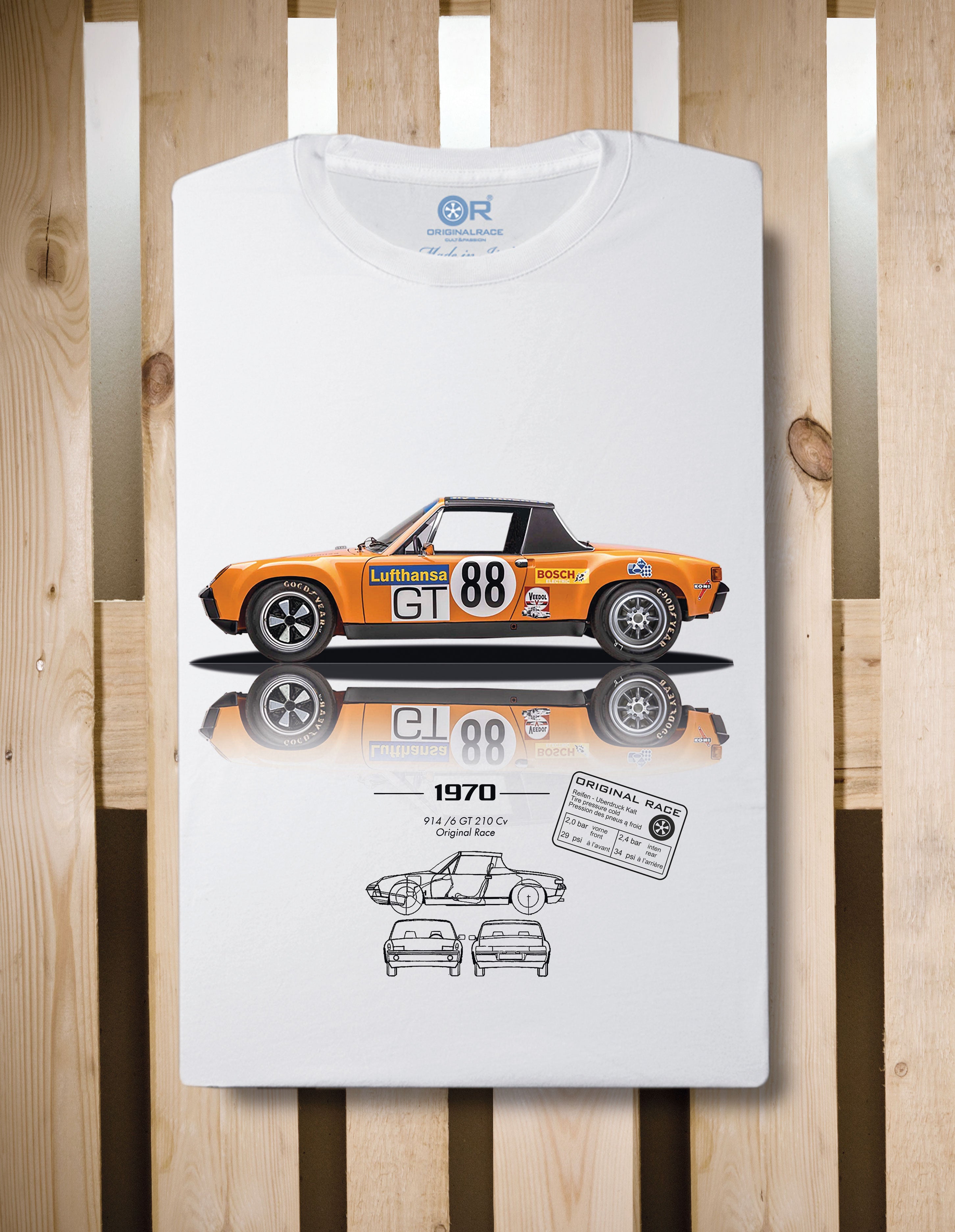 T-shirt manica corta 914 GT/6 OR