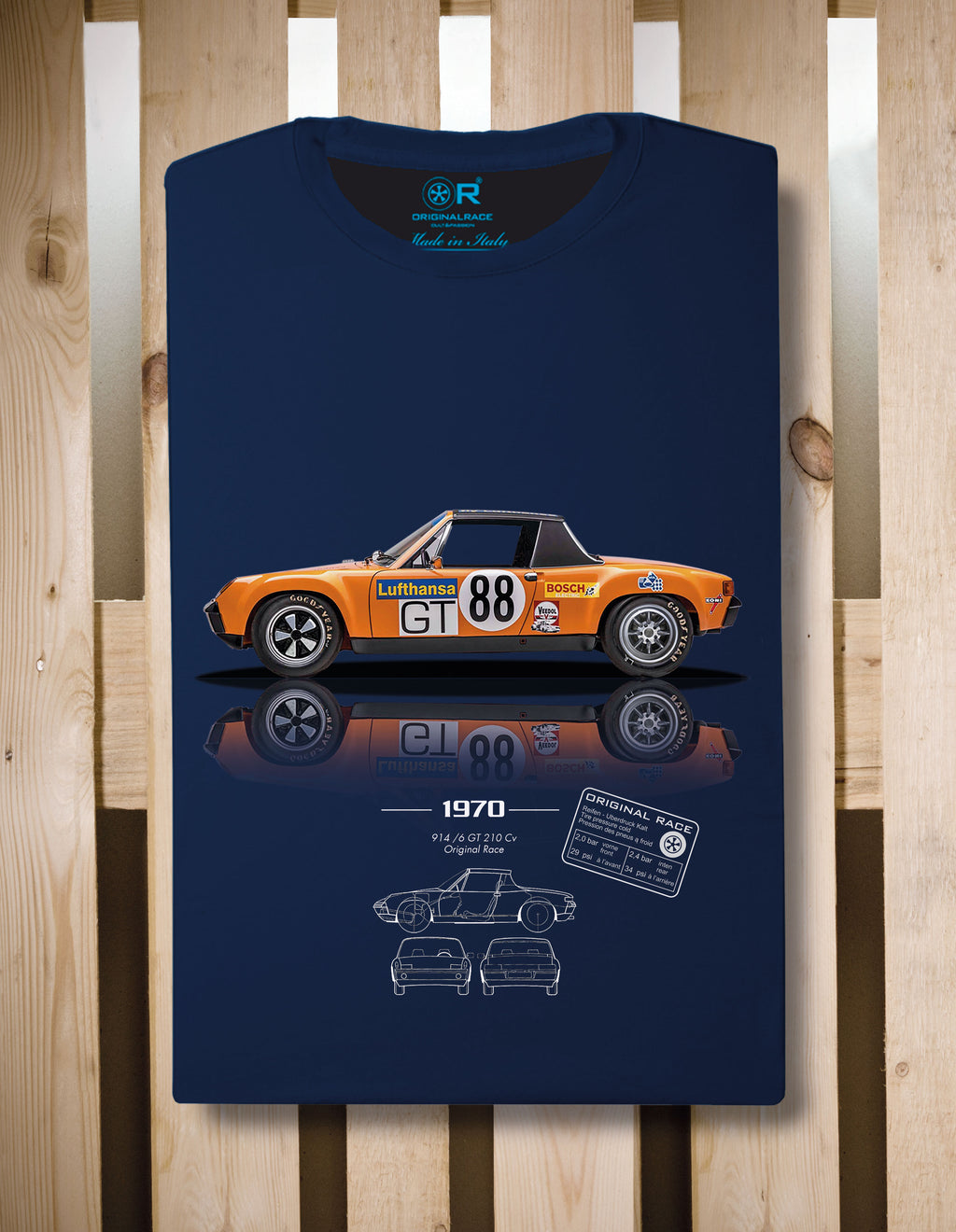 T-shirt manica corta 914 GT/6 OR