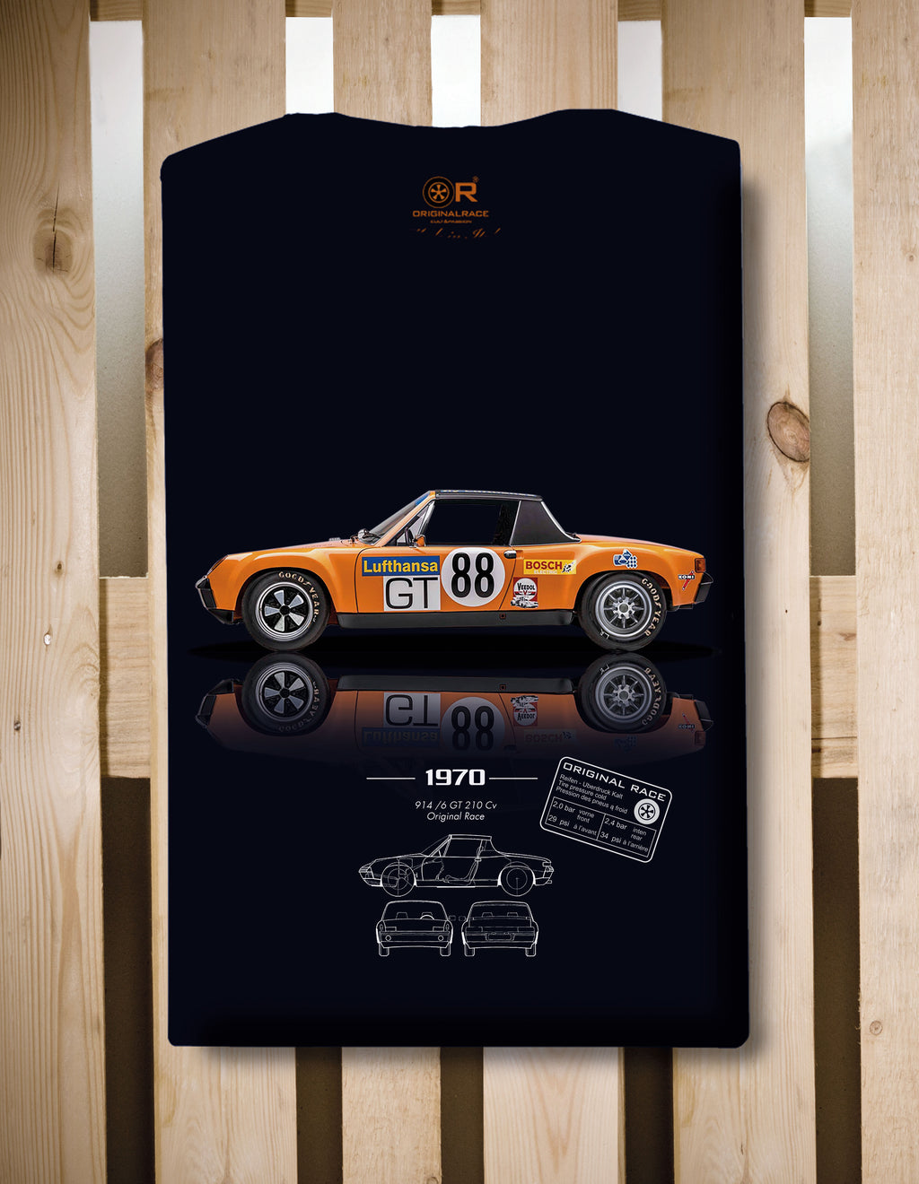 T-shirt manica corta 914 GT/6 OR