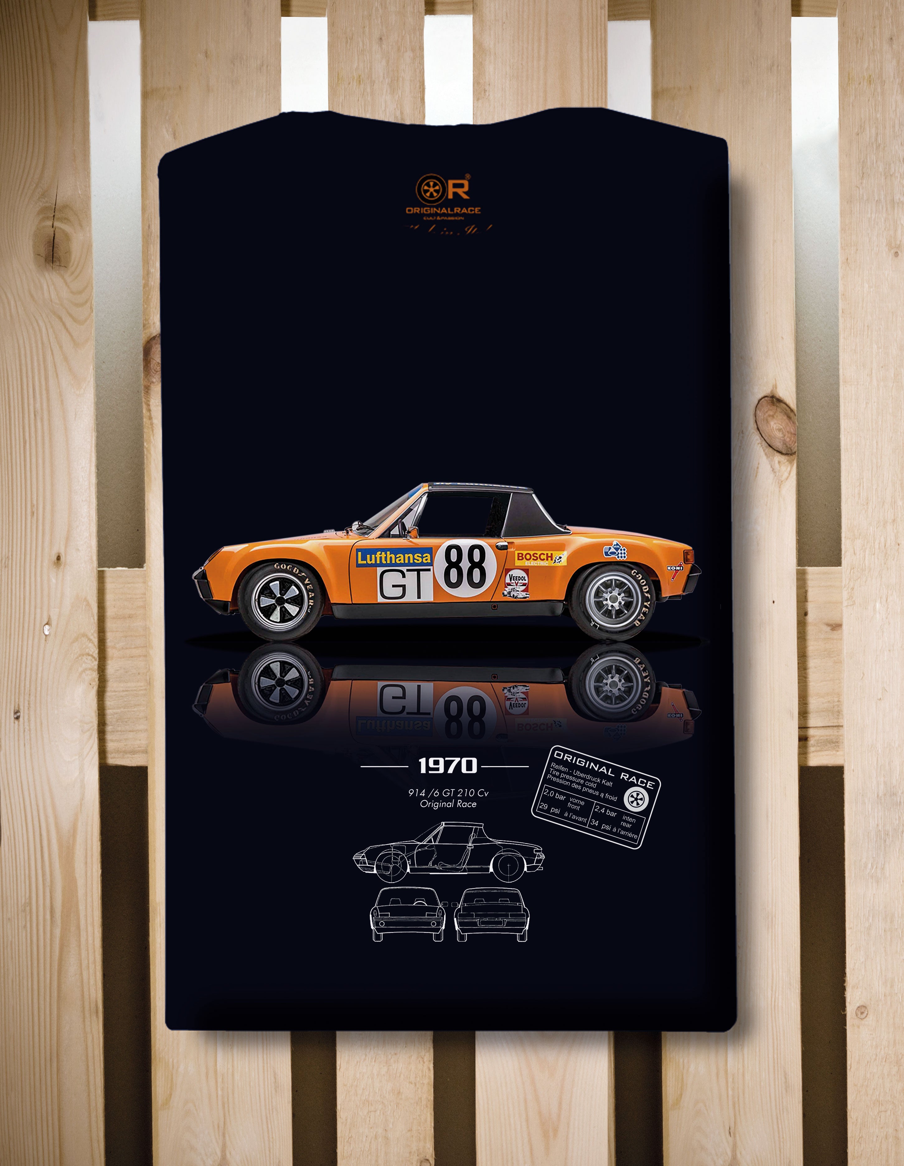 T-shirt manica corta 914 GT/6 OR