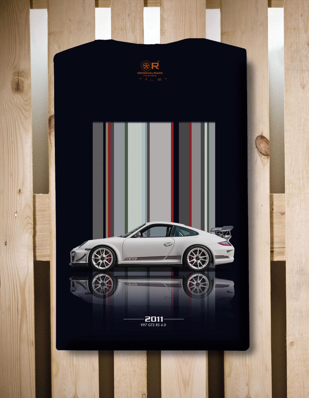 T-shirt manica corta 997 GT3  RS 4 Texture