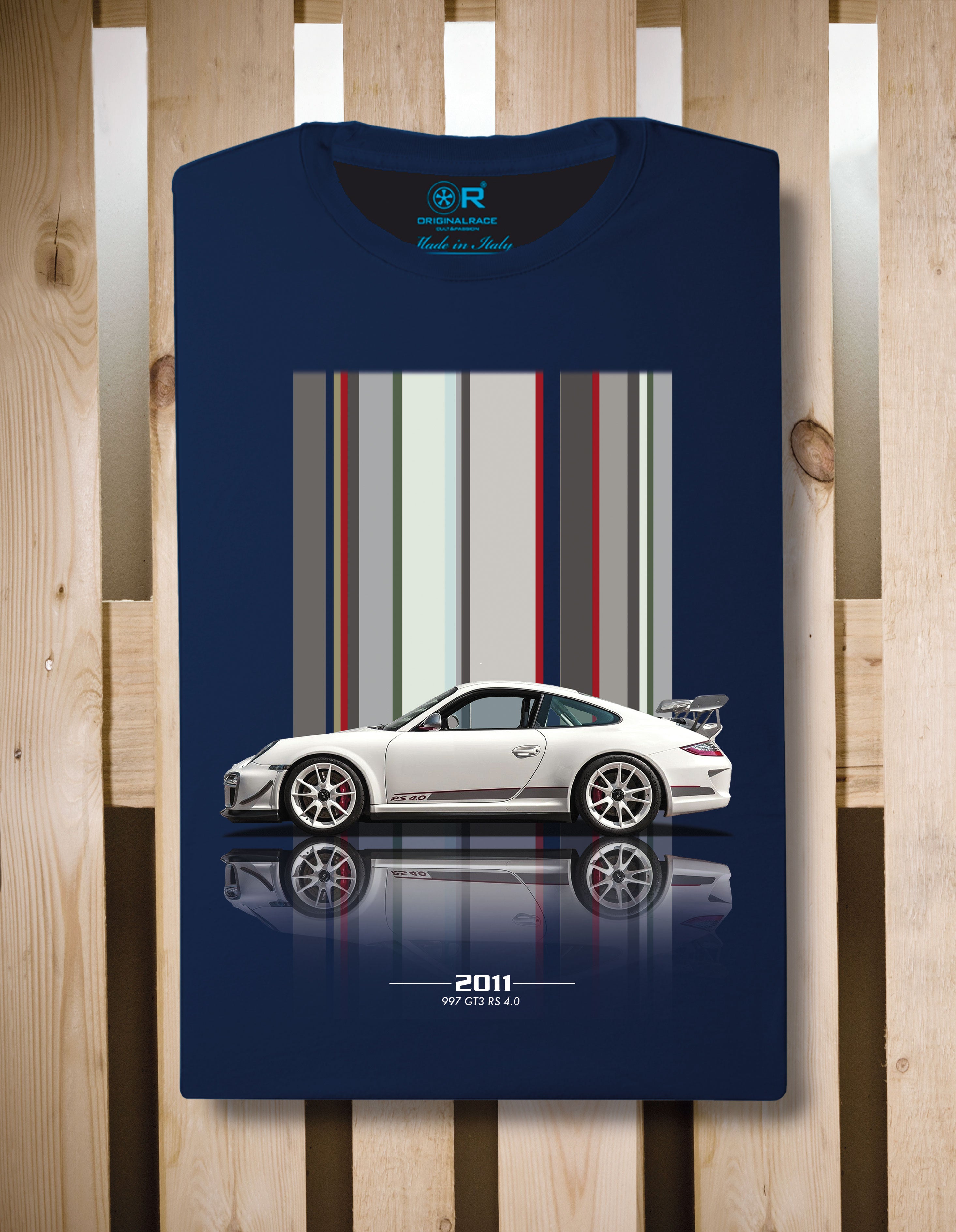 T-shirt manica corta 997 GT3  RS 4 Texture