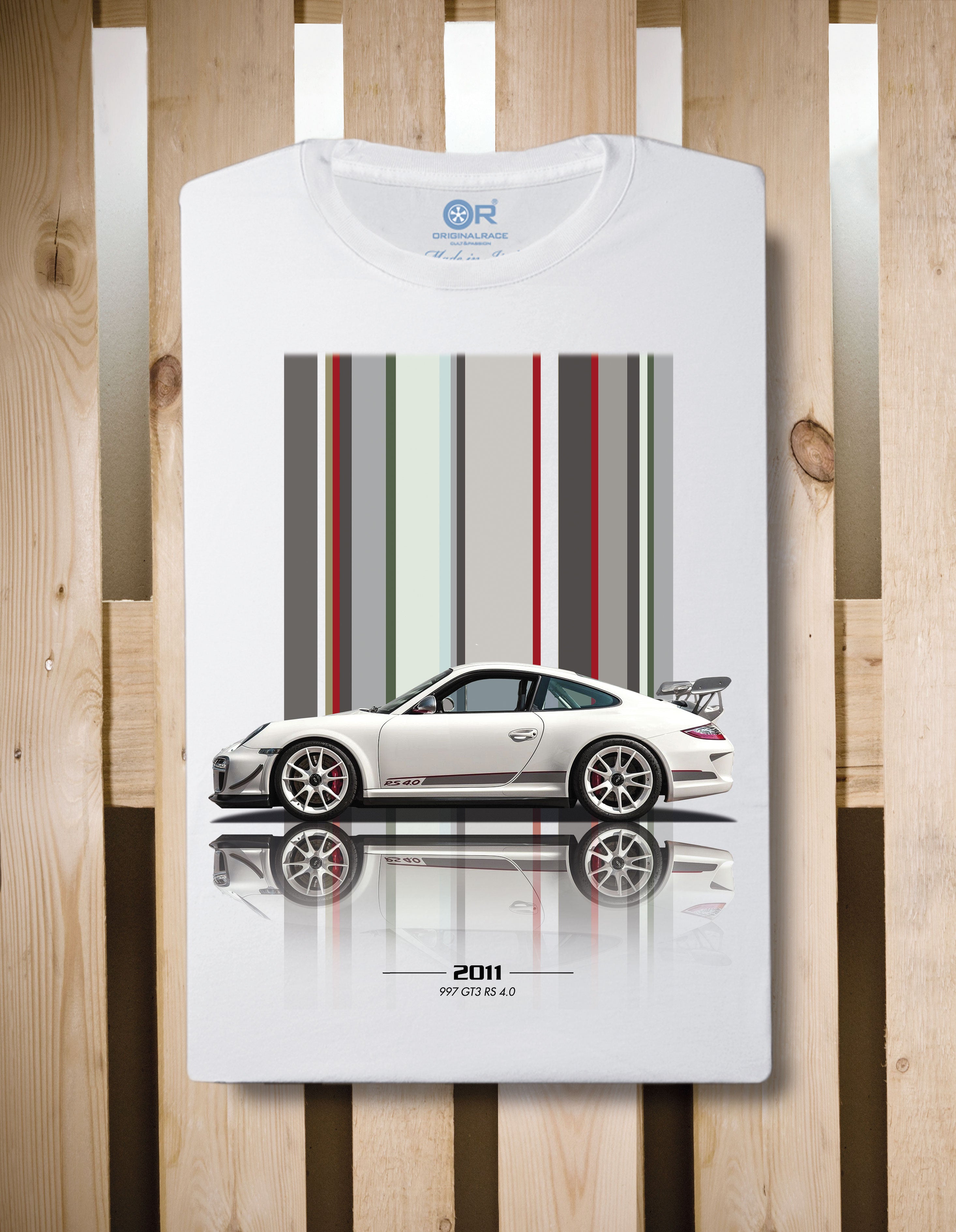 T-shirt manica corta 997 GT3  RS 4 Texture
