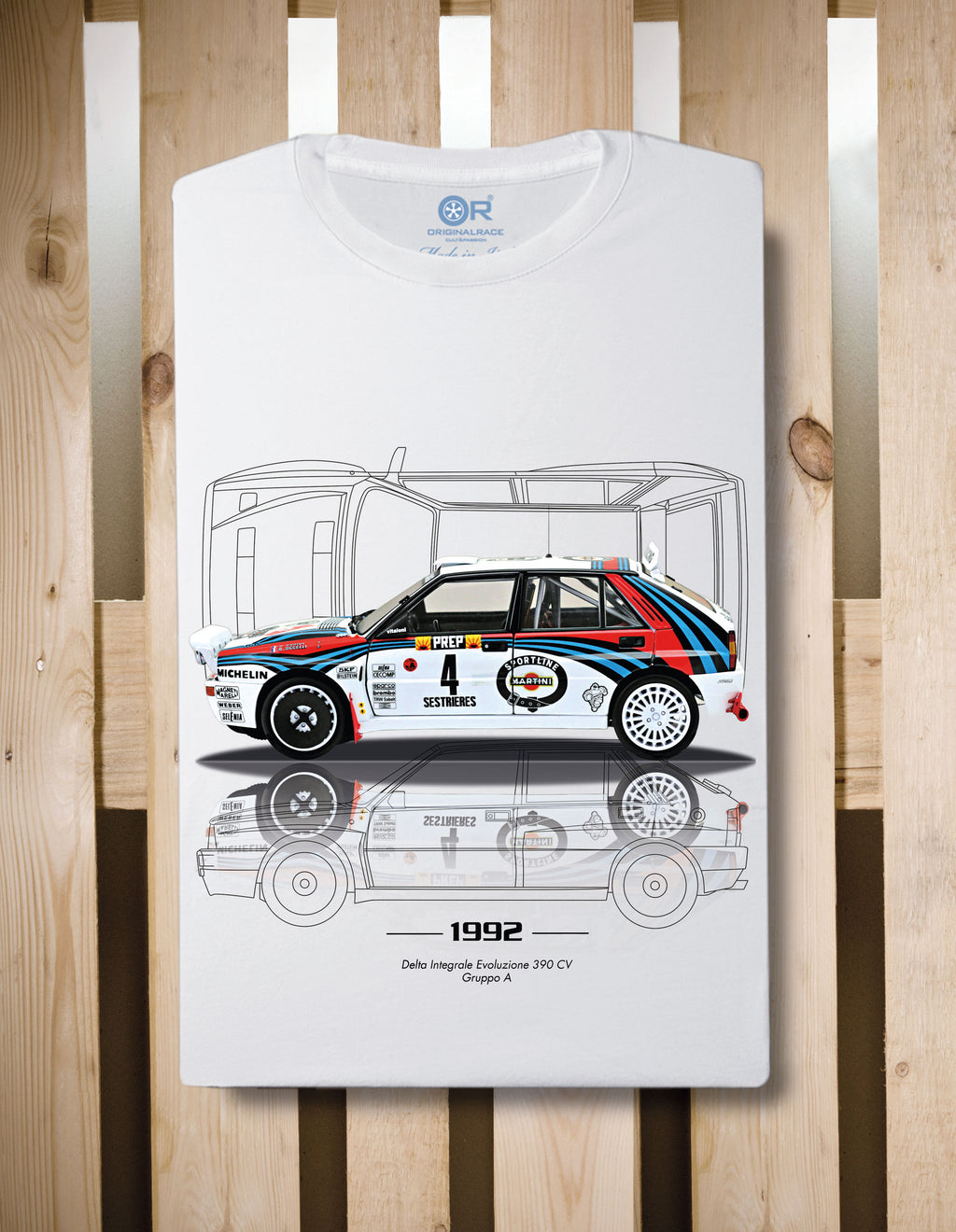 T-shirt manica corta RALLY CAR 01