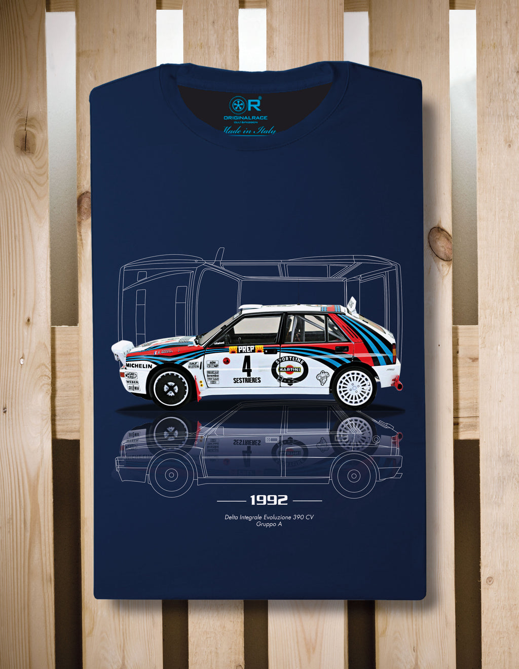 T-shirt manica corta RALLY CAR 01