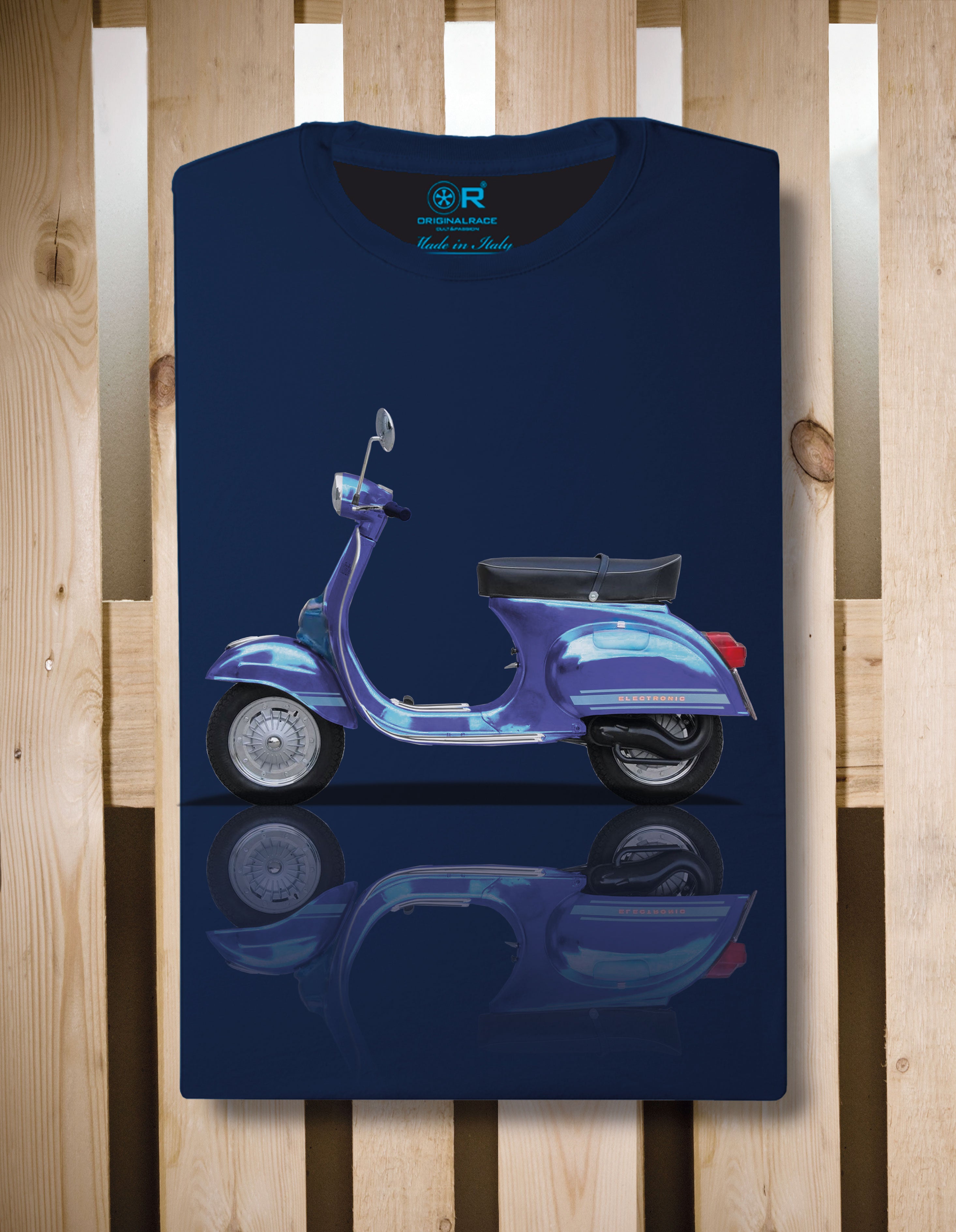 T-shirt manica corta Et3 blu