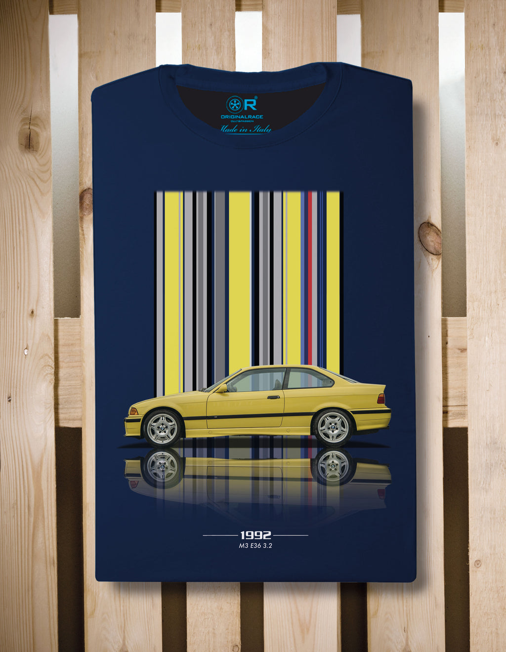 T-shirt manica corta M3 E46 3.2 Texture