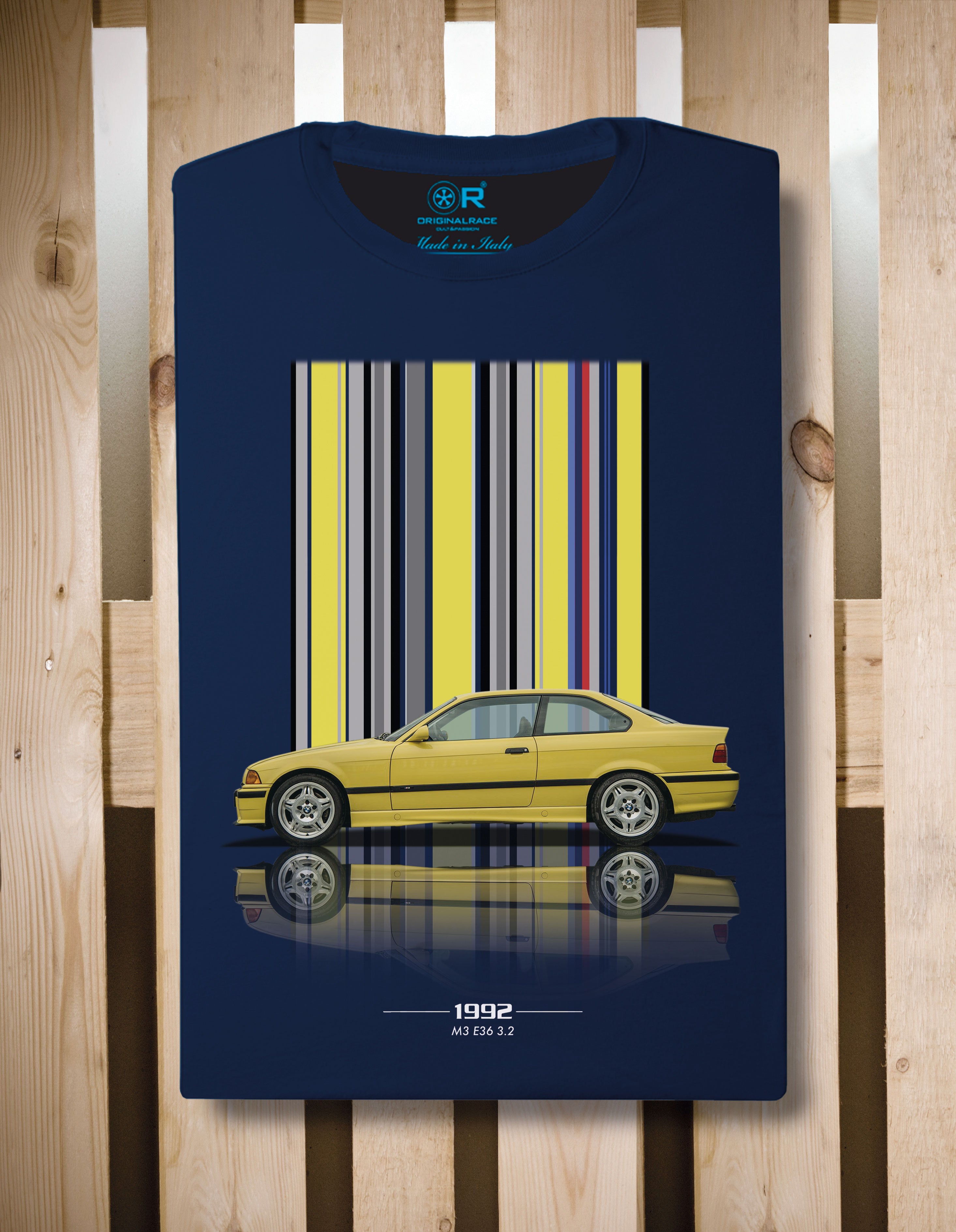 T-shirt manica corta M3 E46 3.2 Texture