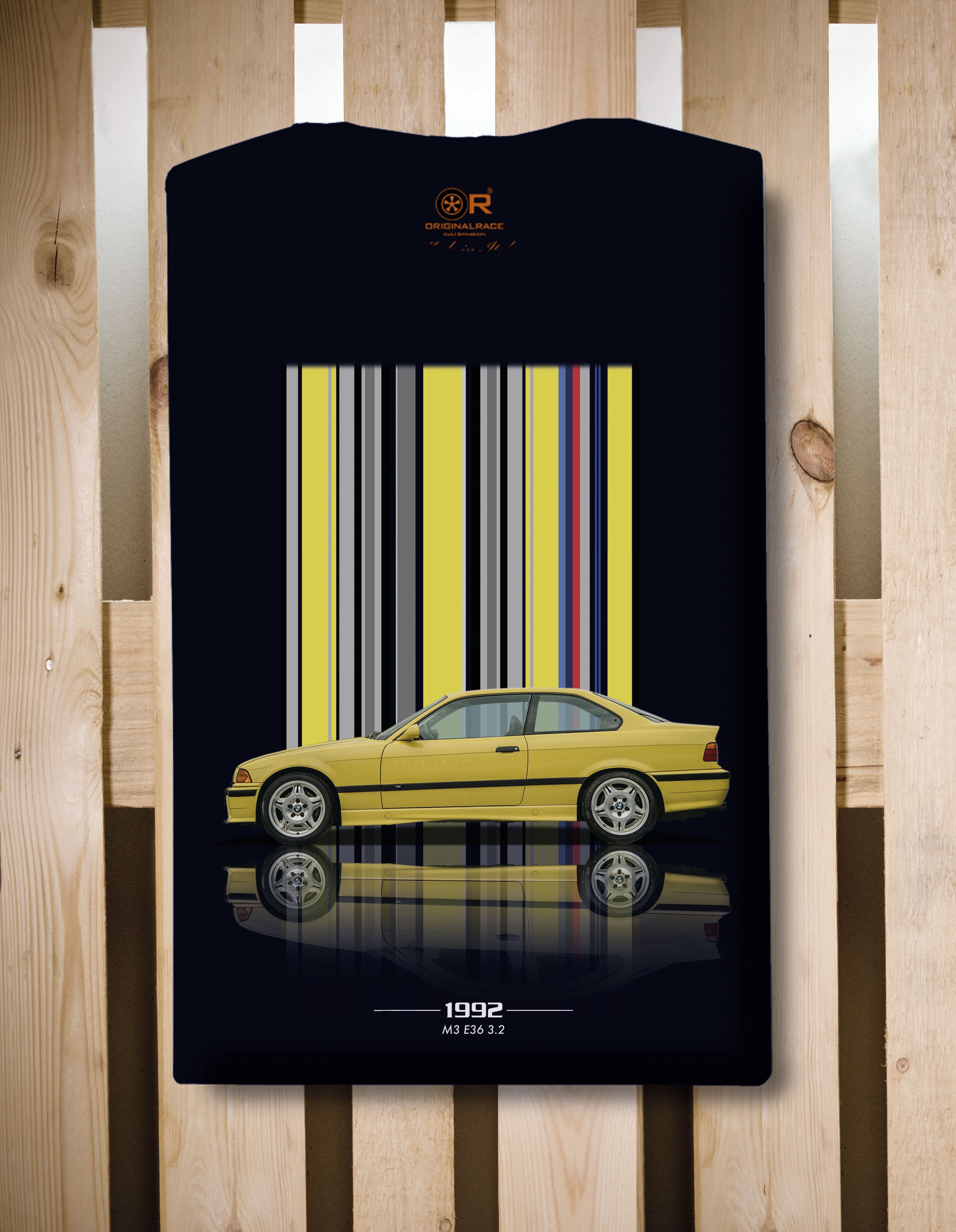 T-shirt manica corta M3 E46 3.2 Texture