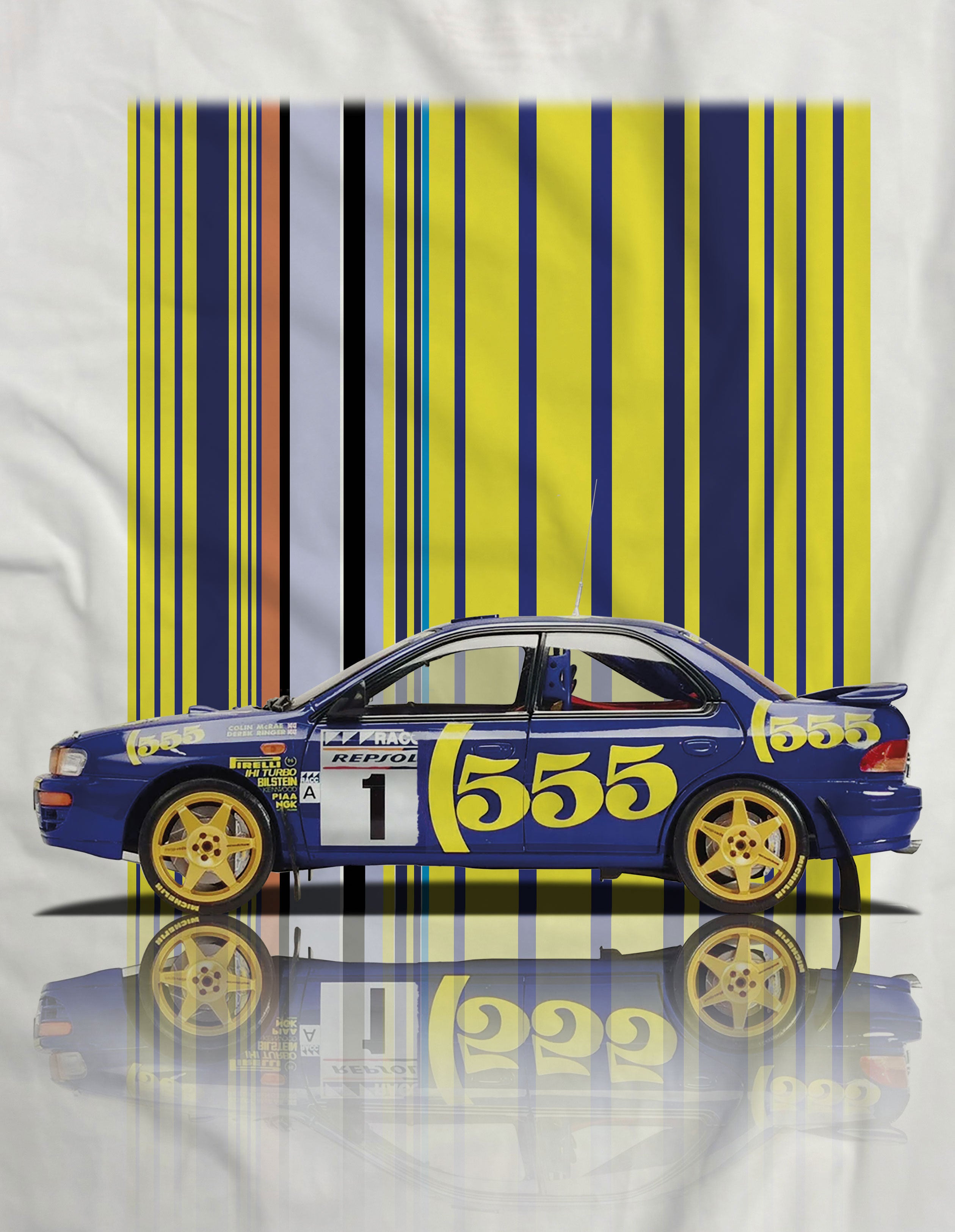 T-shirt manica corta 555 RACC TEXTURE