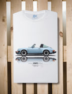 T-shirt manica corta 3.2 Targa Azzurro