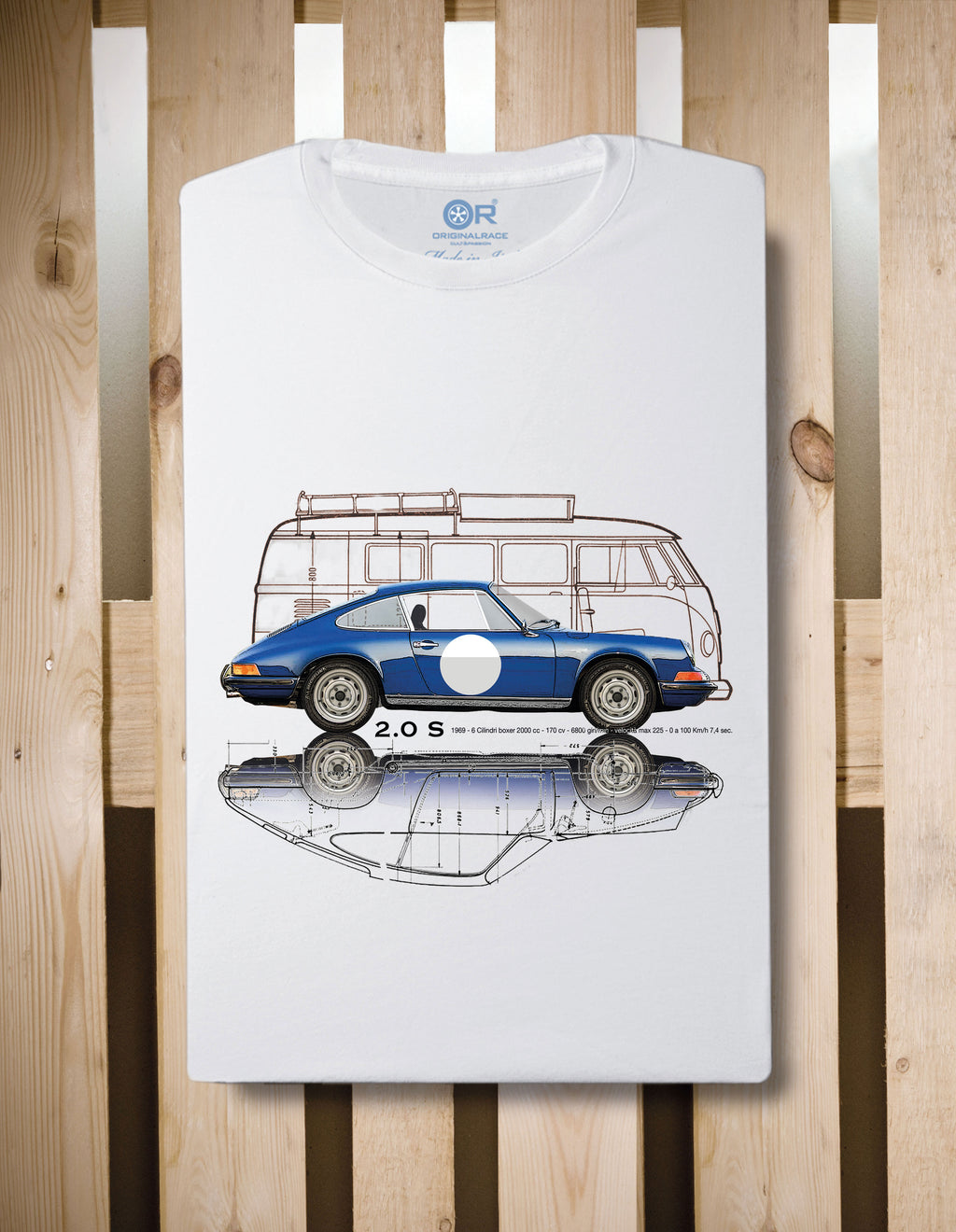 T-shirt manica corta VW T1 2.0S