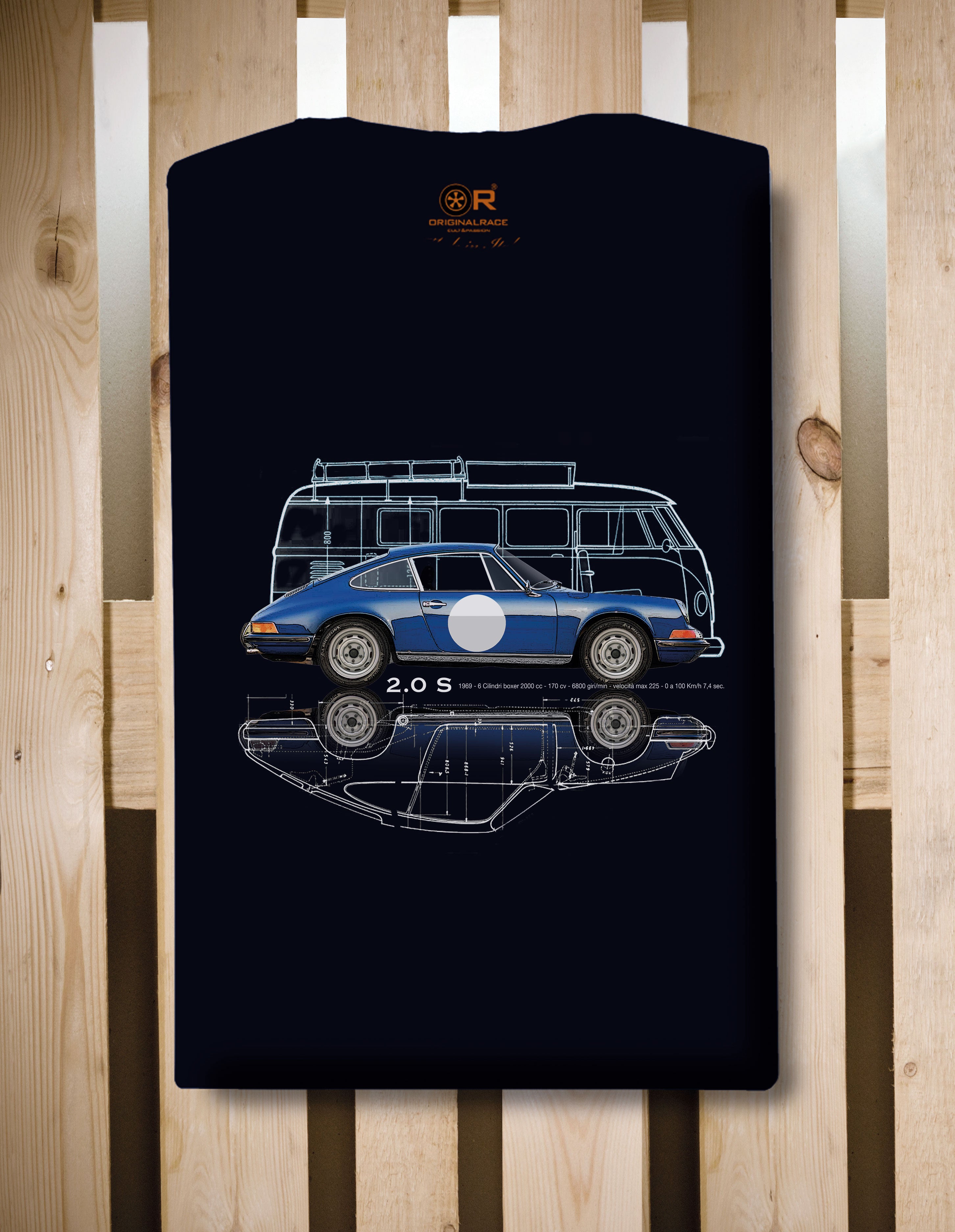 T-shirt manica corta VW T1 2.0S