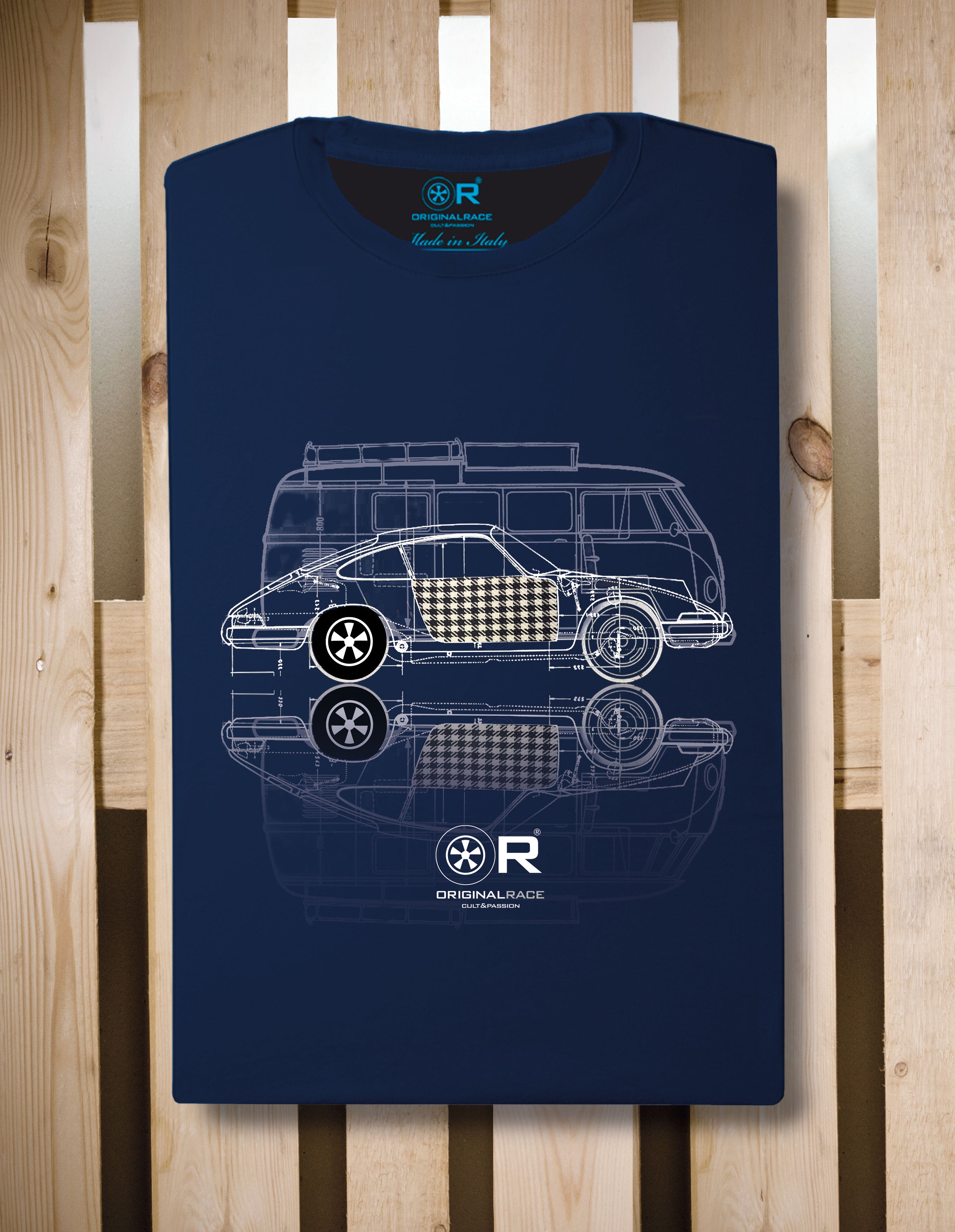 T-shirt manica corta VW T1 2.0S Pepita