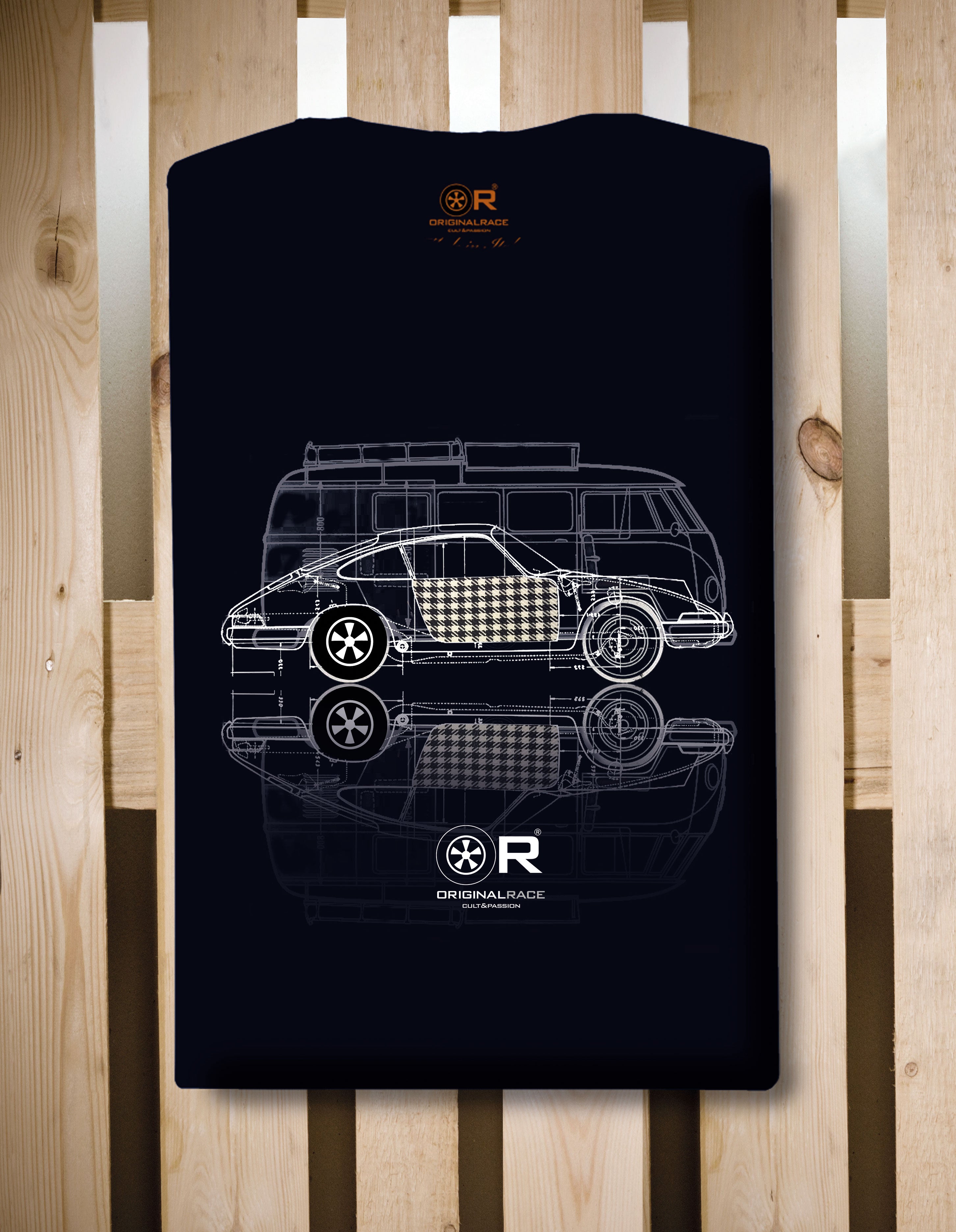 T-shirt manica corta VW T1 2.0S Pepita