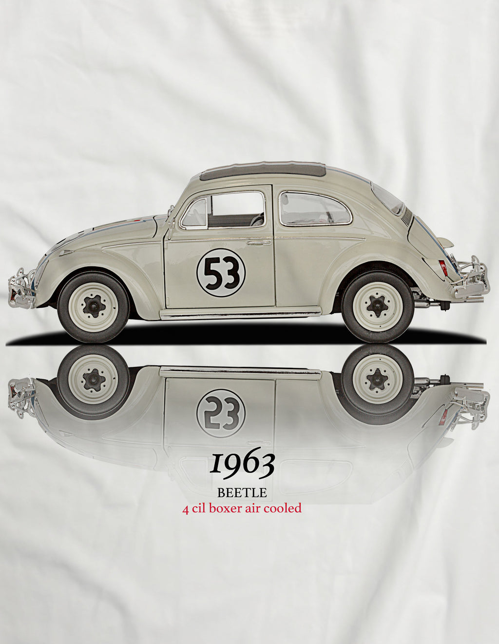 T-shirt manica corta Beetle 53 Maggiolino