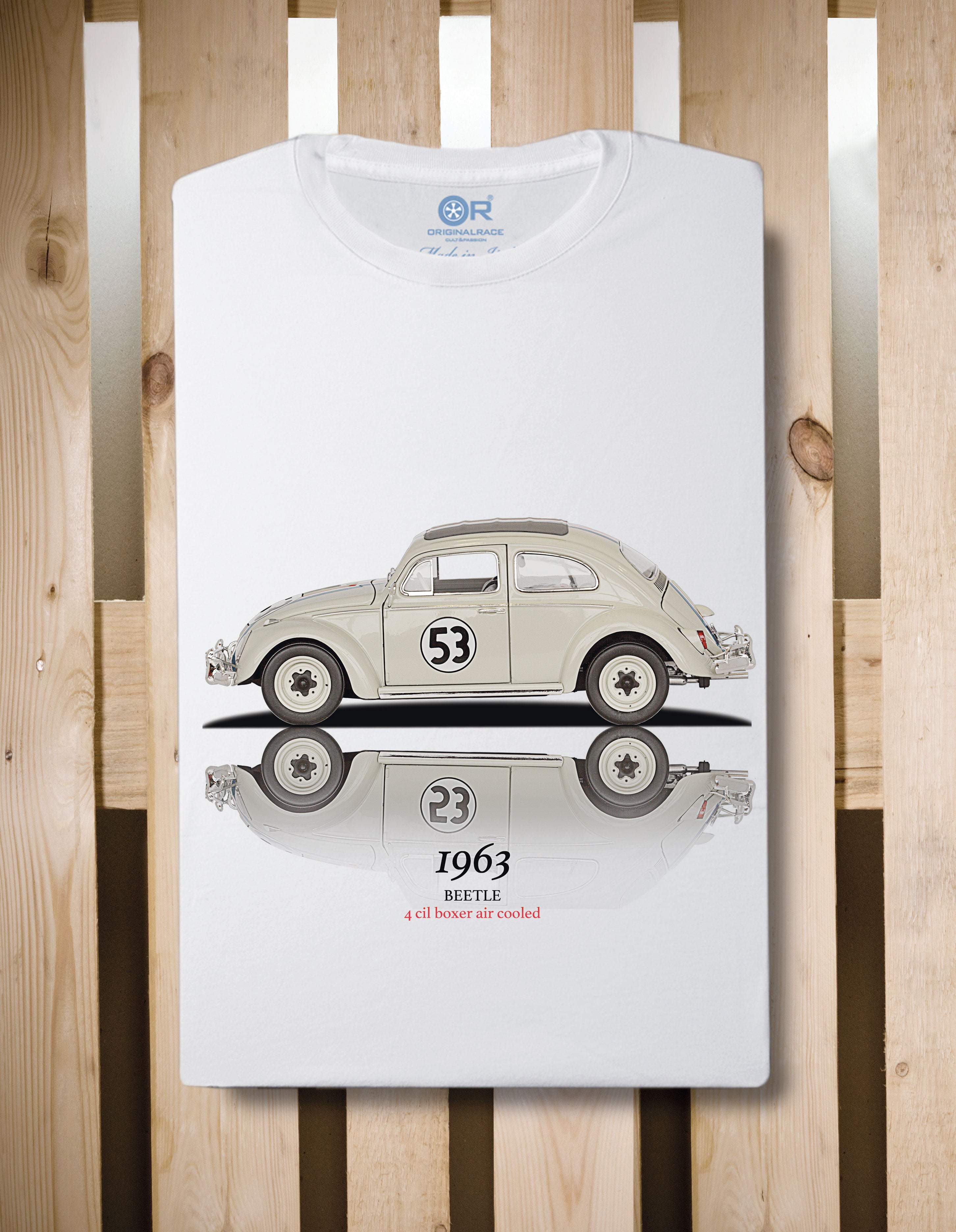 T-shirt manica corta Beetle 53 Maggiolino