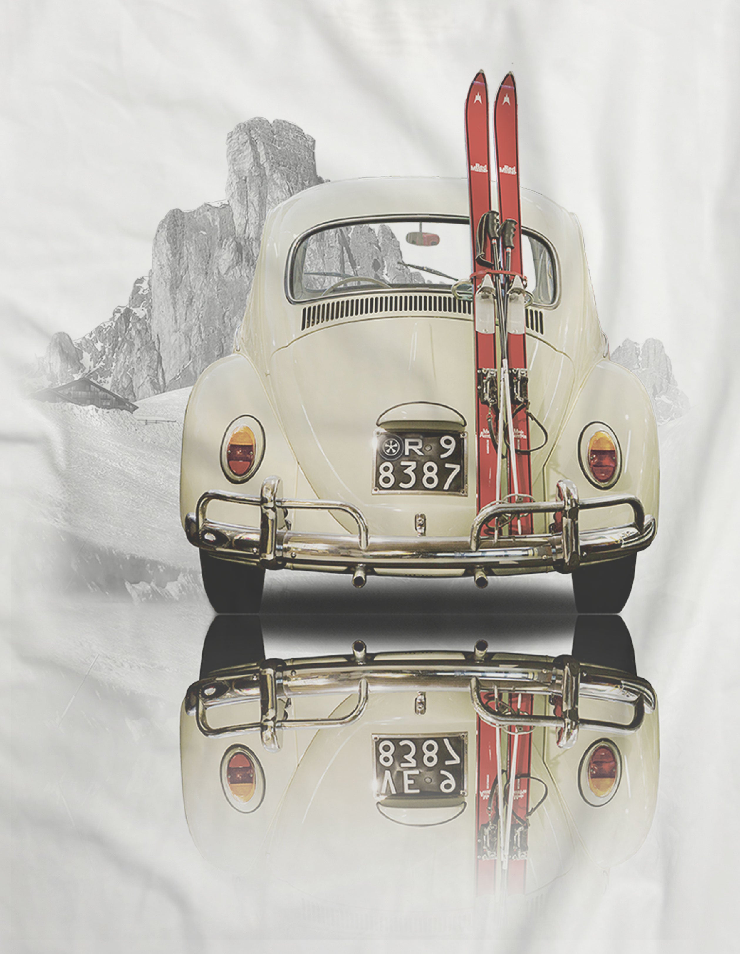 T-shirt manica corta Maggiolino Cortina