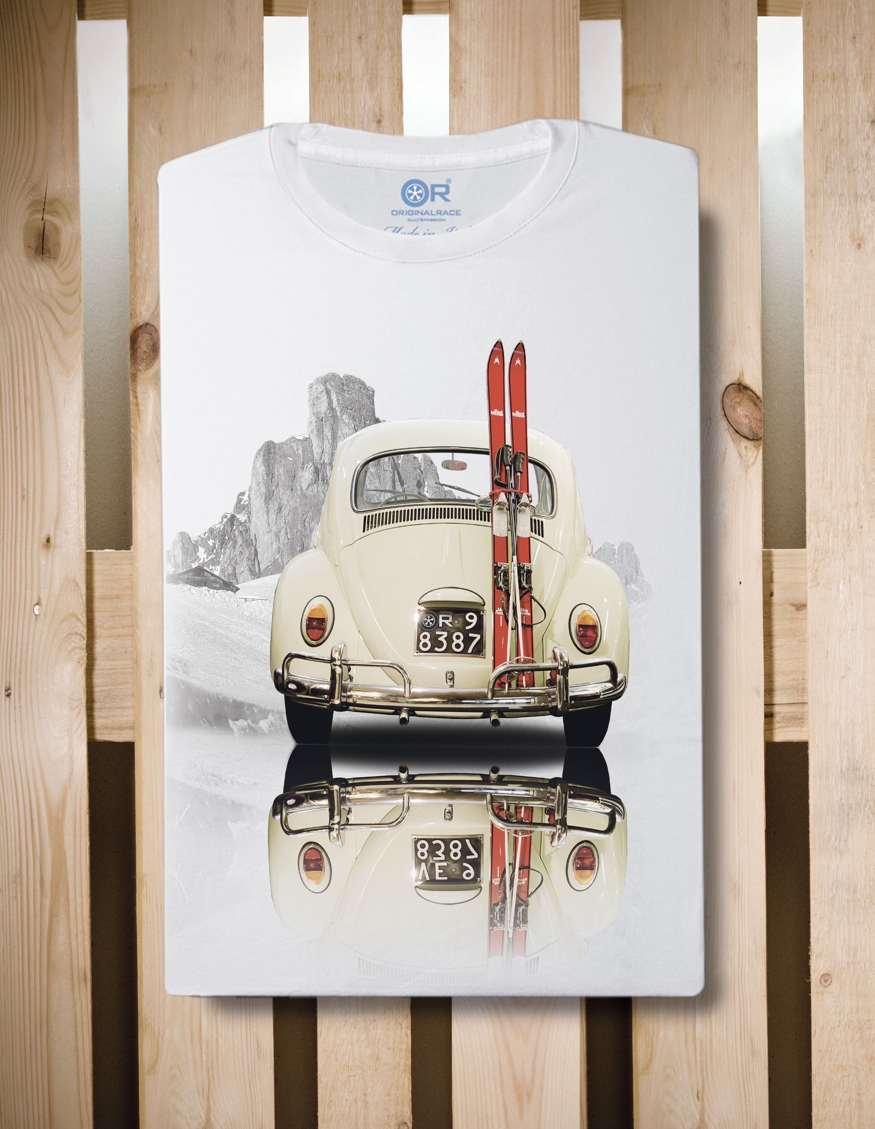 T-shirt manica corta Maggiolino Cortina