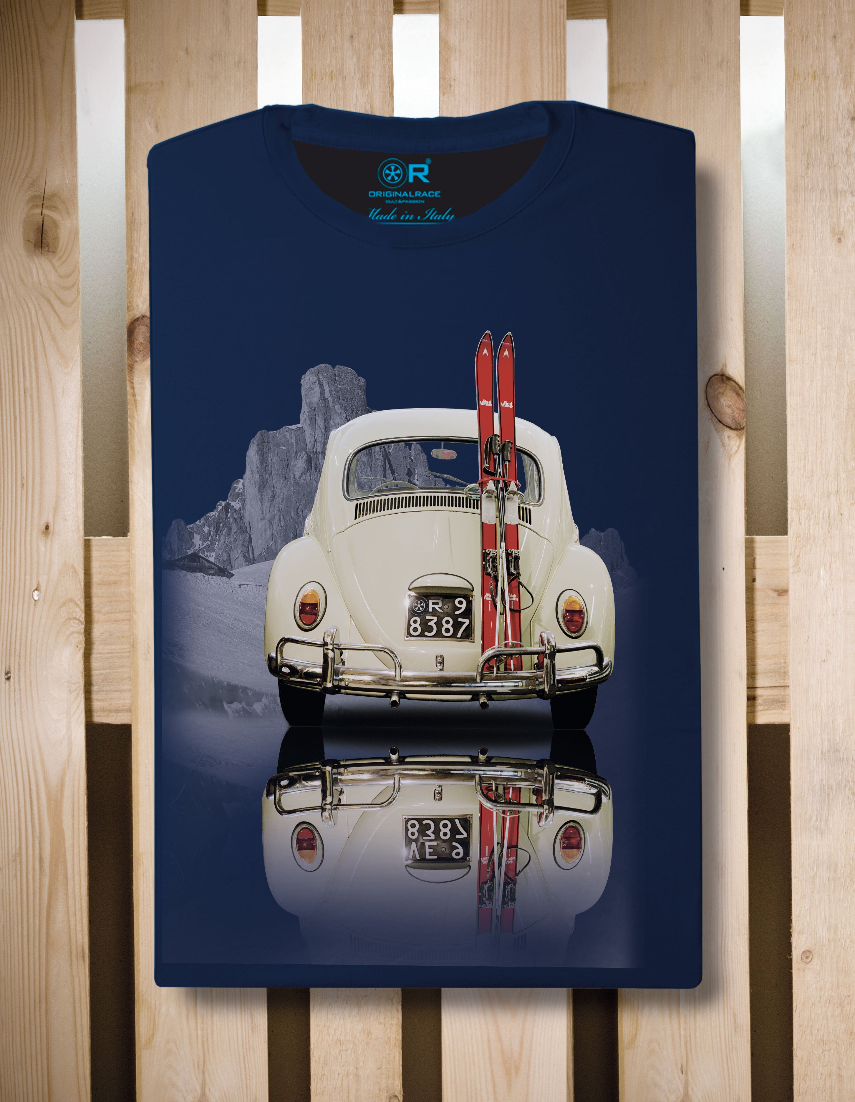 T-shirt manica corta Maggiolino Cortina