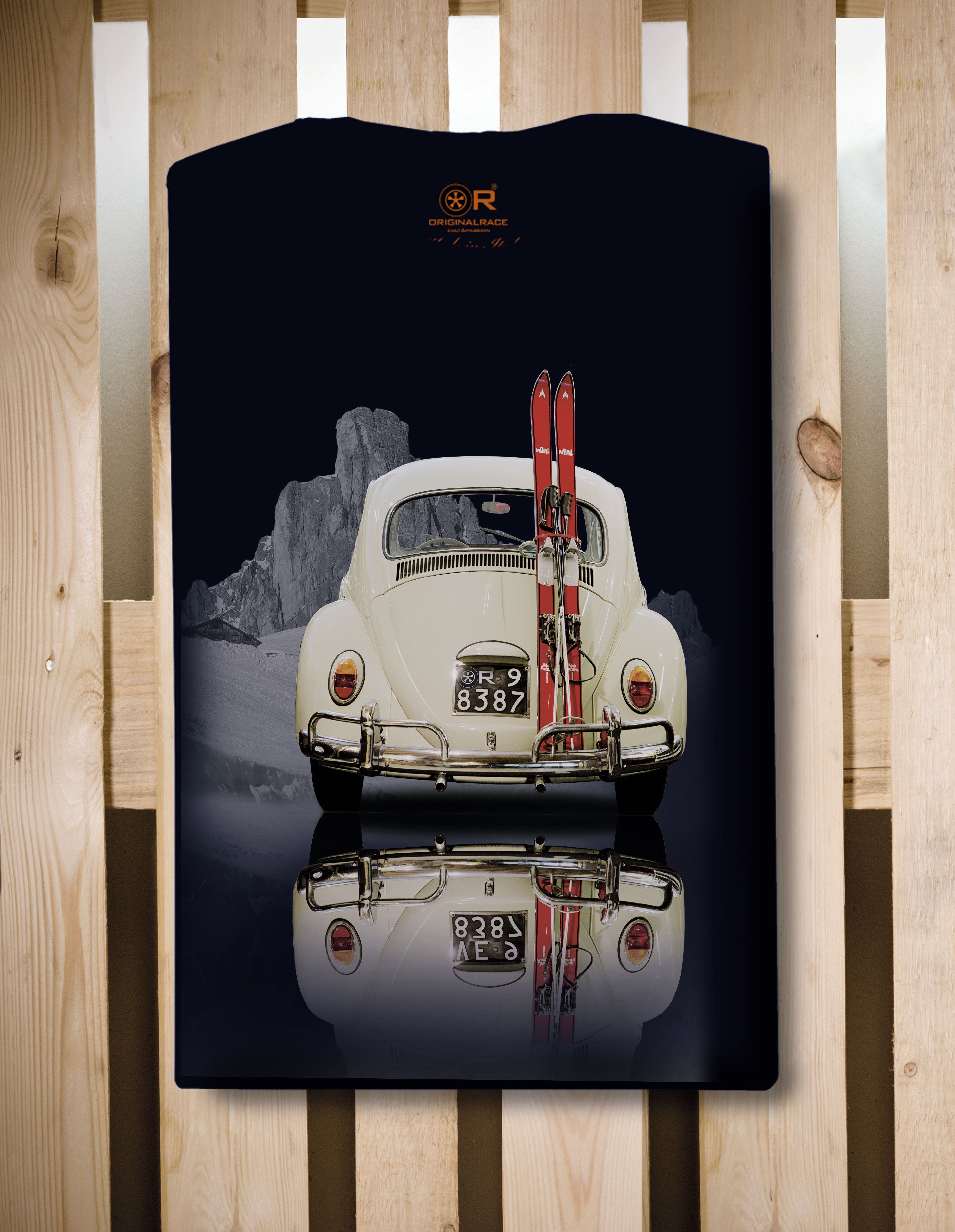 T-shirt manica corta Maggiolino Cortina