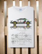 T-shirt manica corta Stratos rally Gr4