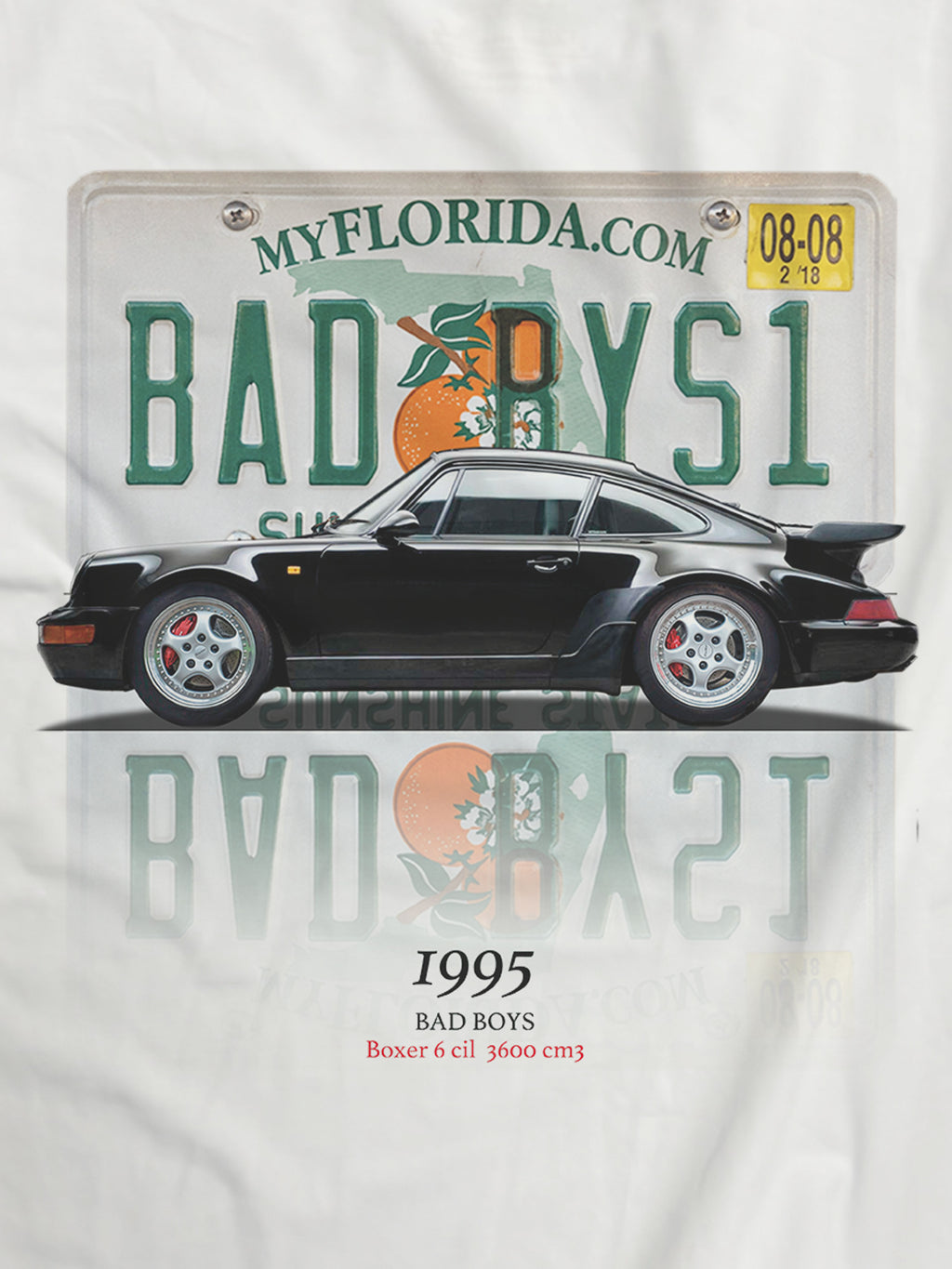 T-shirt manica corta 964 Turbo Bad Boys