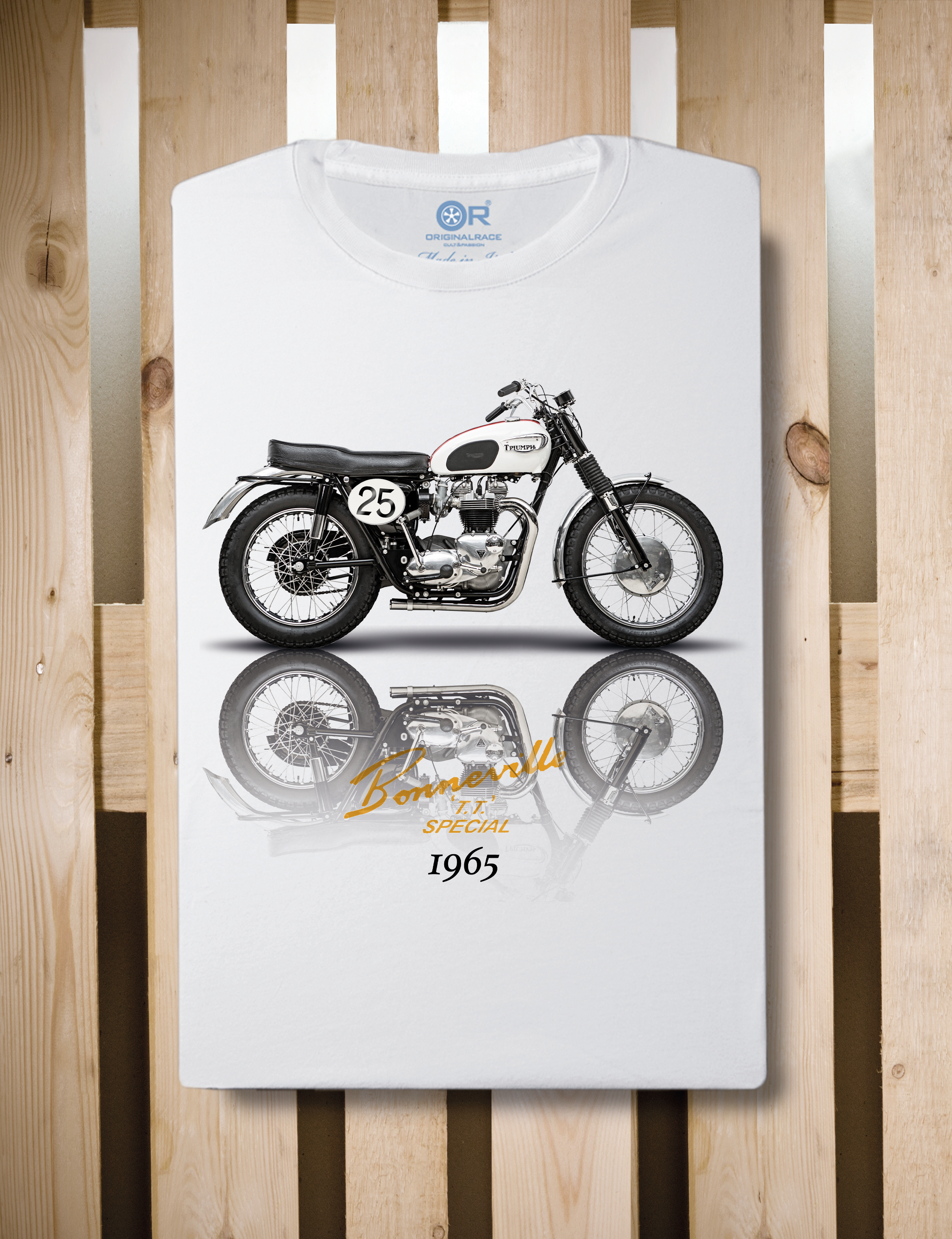 T-shirt manica corta Boneville TT