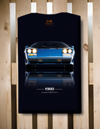 T-shirt manica corta Countach LP 400S 1980