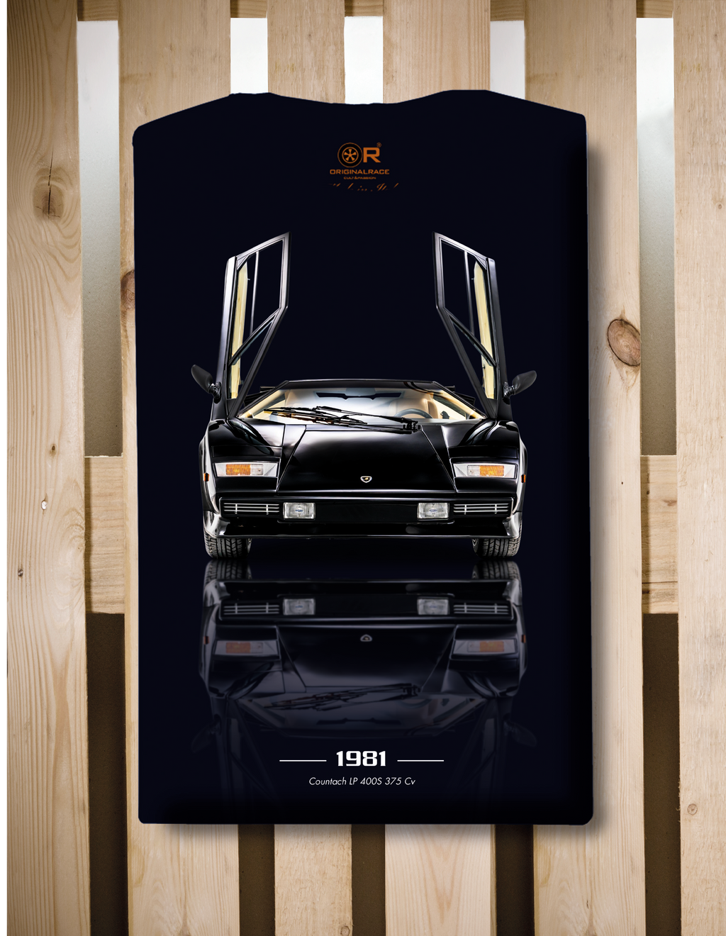 T-shirt manica corta Countach LP 400S 1981